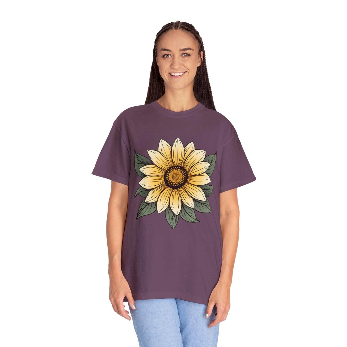Sunflower Shirt Flower Shirt Aesthetic, Floral Graphic Tee Floral Shirt Flower T-shirt, Wild Flower Shirt Gift For Her Wildflower T-shirt - Giftsmojo