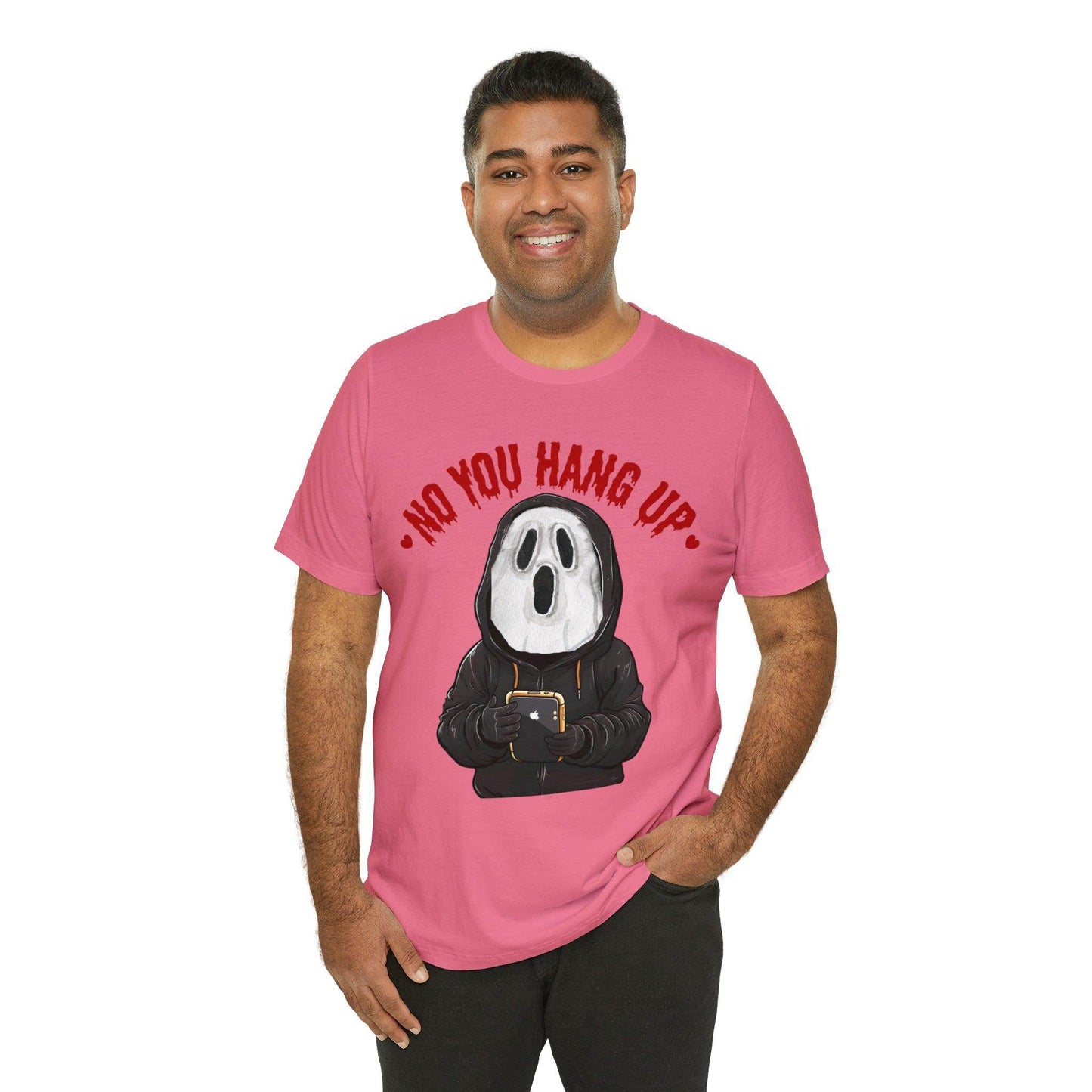 No You Hang Up Scary Halloween Costume Halloween Shirt Playful and Spooky Charm Fall Shirt - Giftsmojo