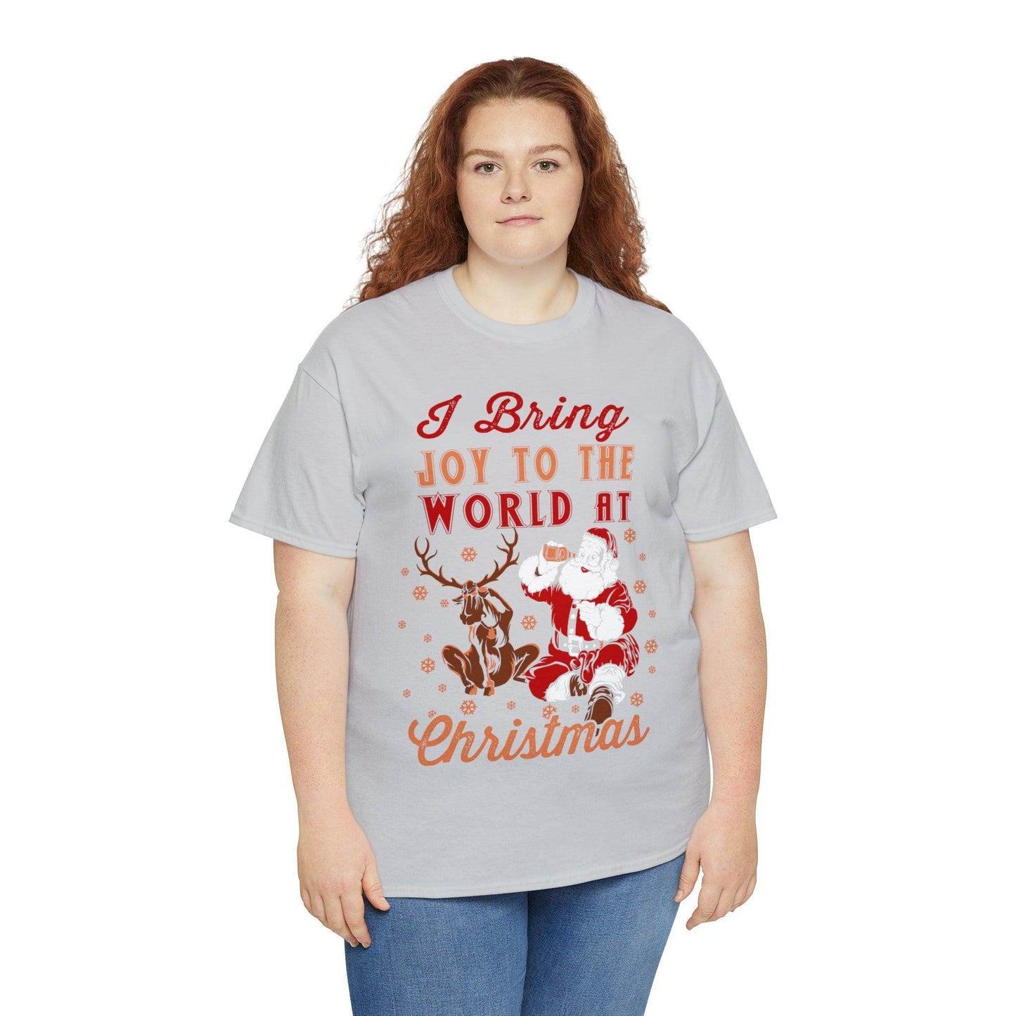 I bring Joy to the World at Christmas Shirt, Christmas Tee Christmas outfit, Christmas gifts - Giftsmojo