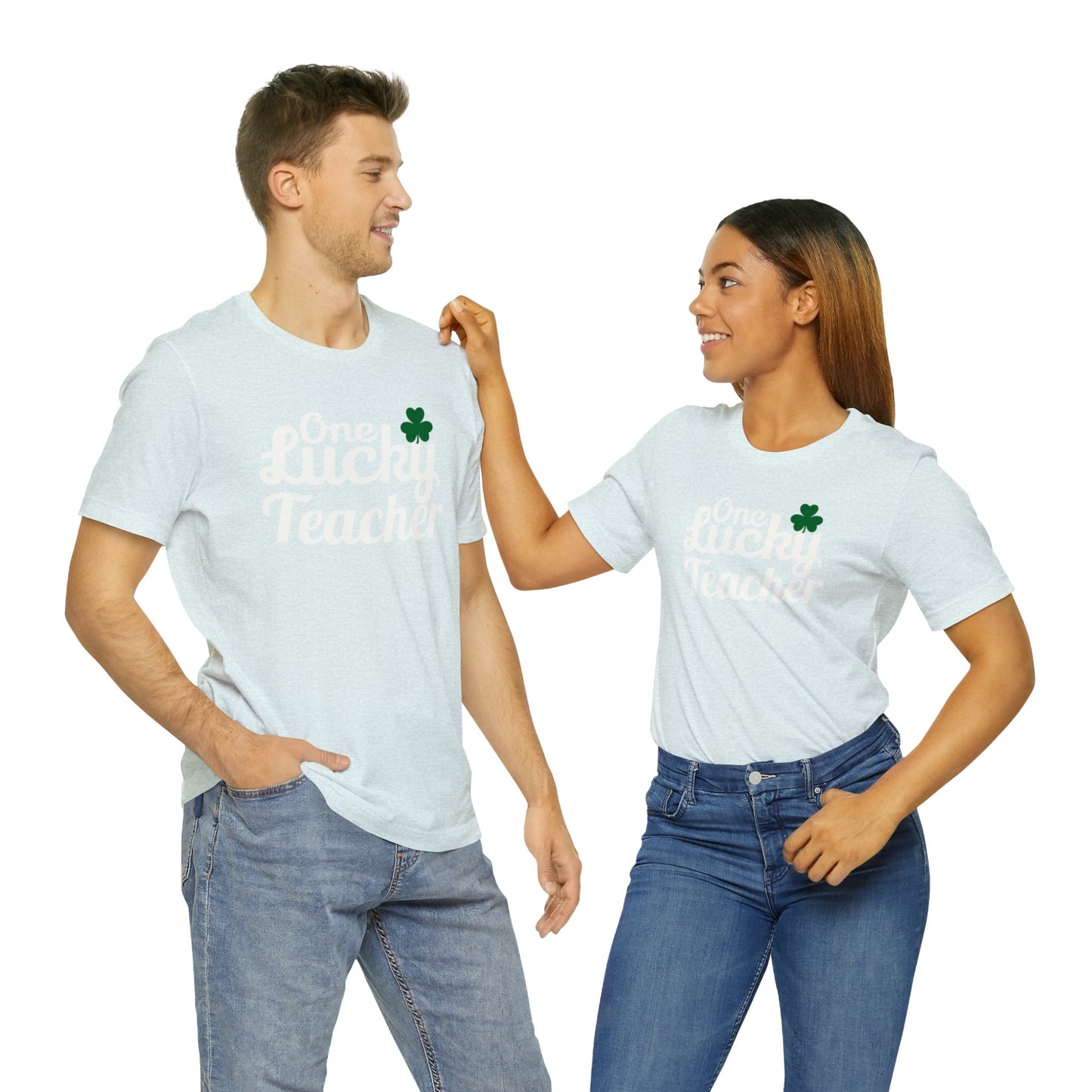 St Patrick's Day Gift for Teacher Shirts One Lucky Teacher Shirt