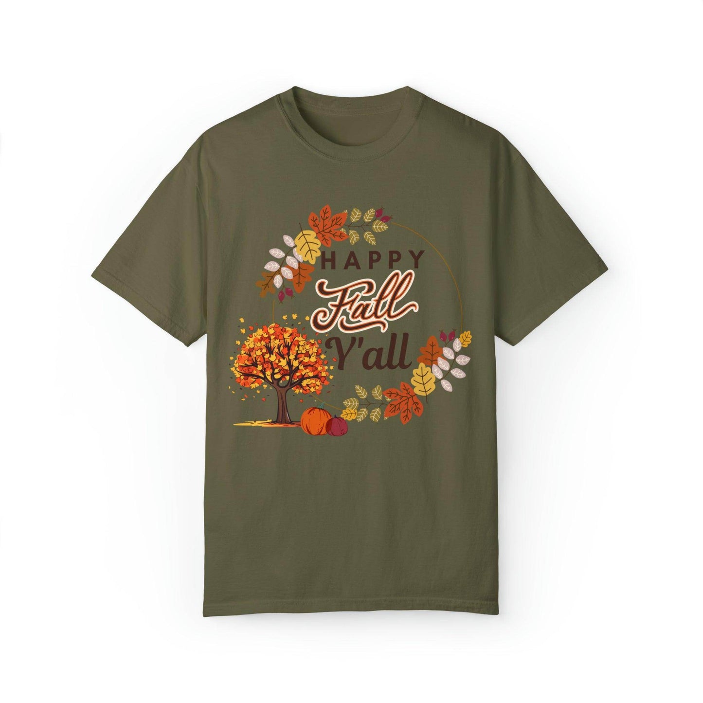 Happy Fall Y'all Gift for Fall, Funny Fall Shirts Gift, Autumn Tee, Fall TShirt - Giftsmojo