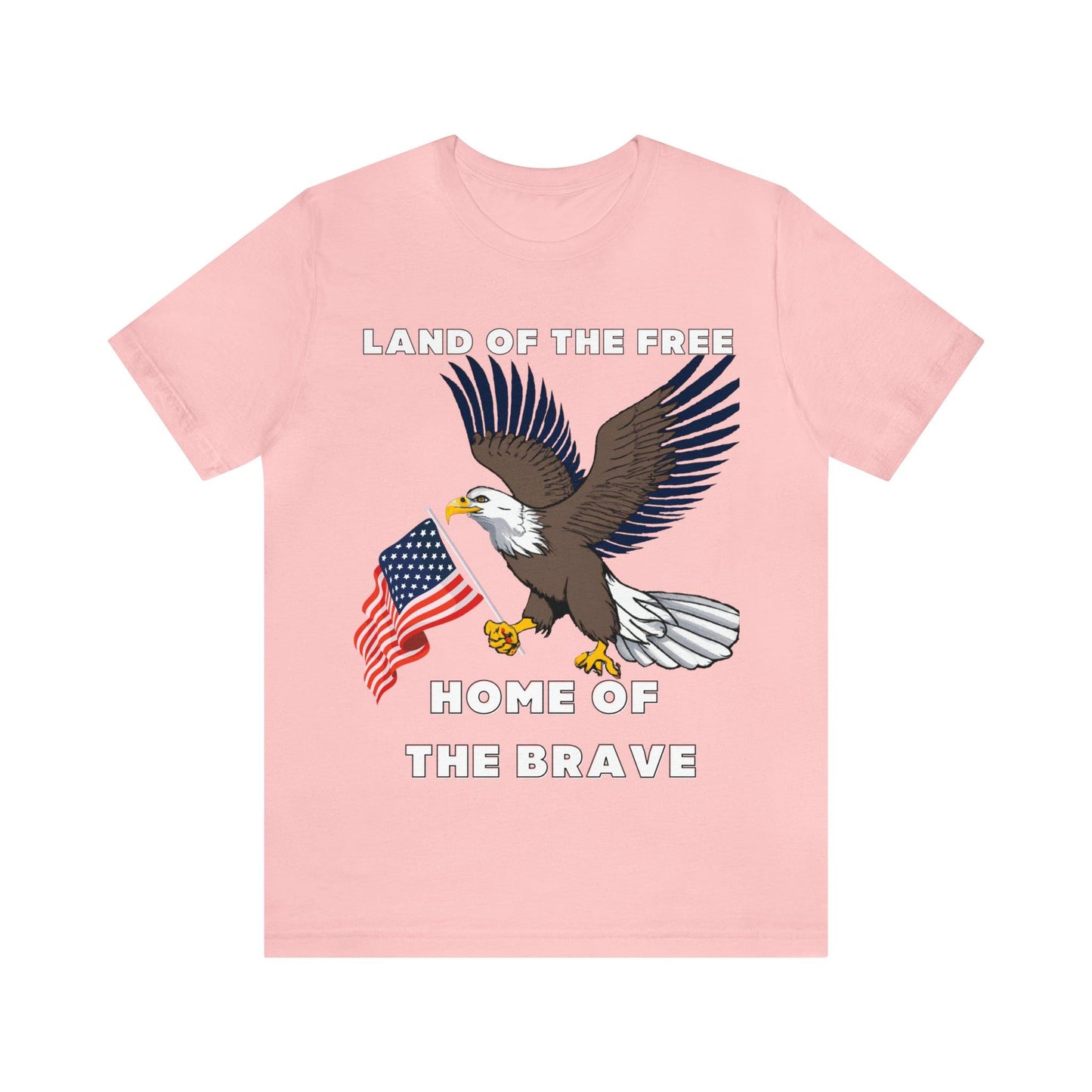 Celebrate Independence Day with Patriotic Shirts: Land of the free, Home of the Brave Shirt for Women and Men