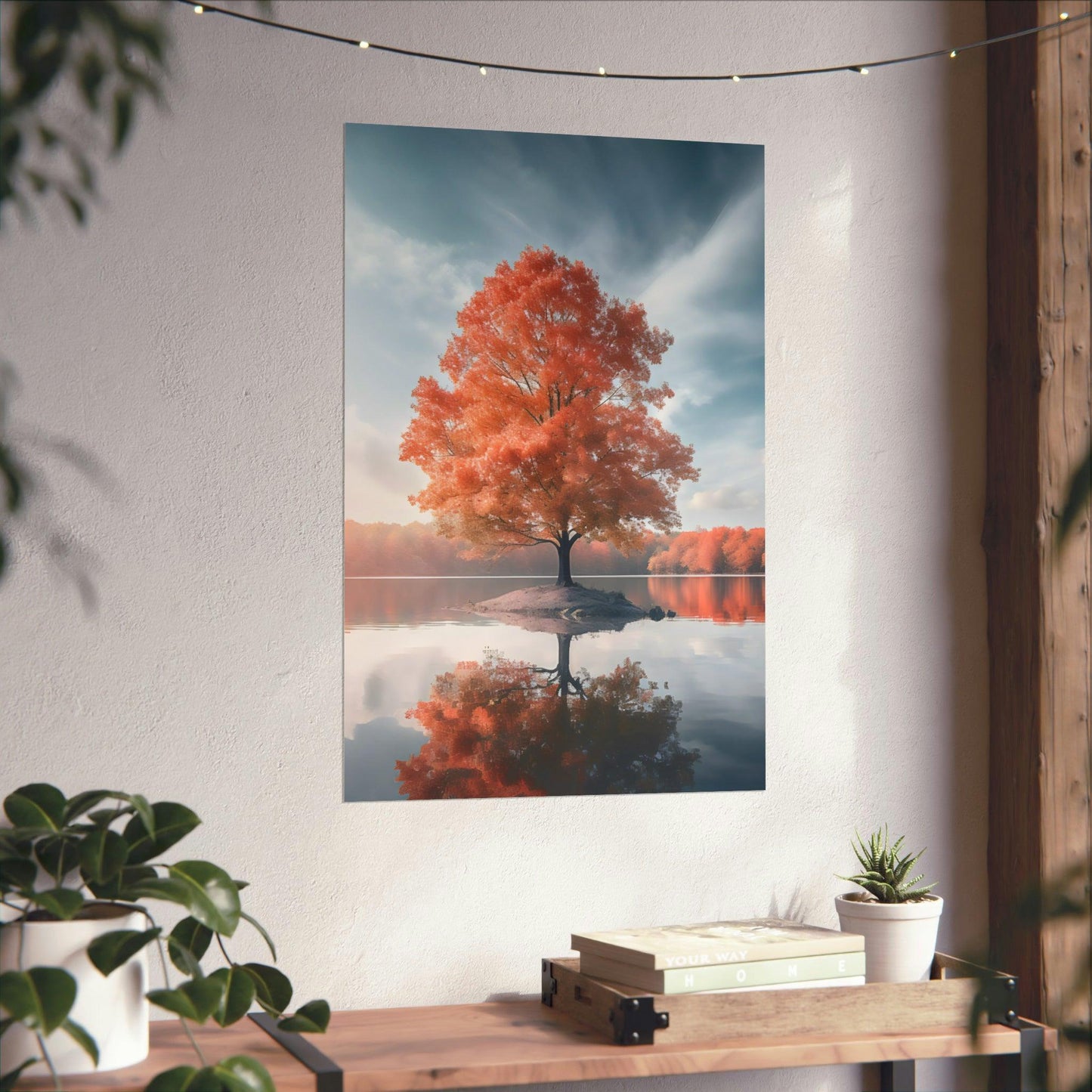 Fall Vertical Posters Home Decor Fall Wall Art Fall Poster Wall Decor Fall Plant Art Autumn Decor - Office Wall Art Thanksgiving Print