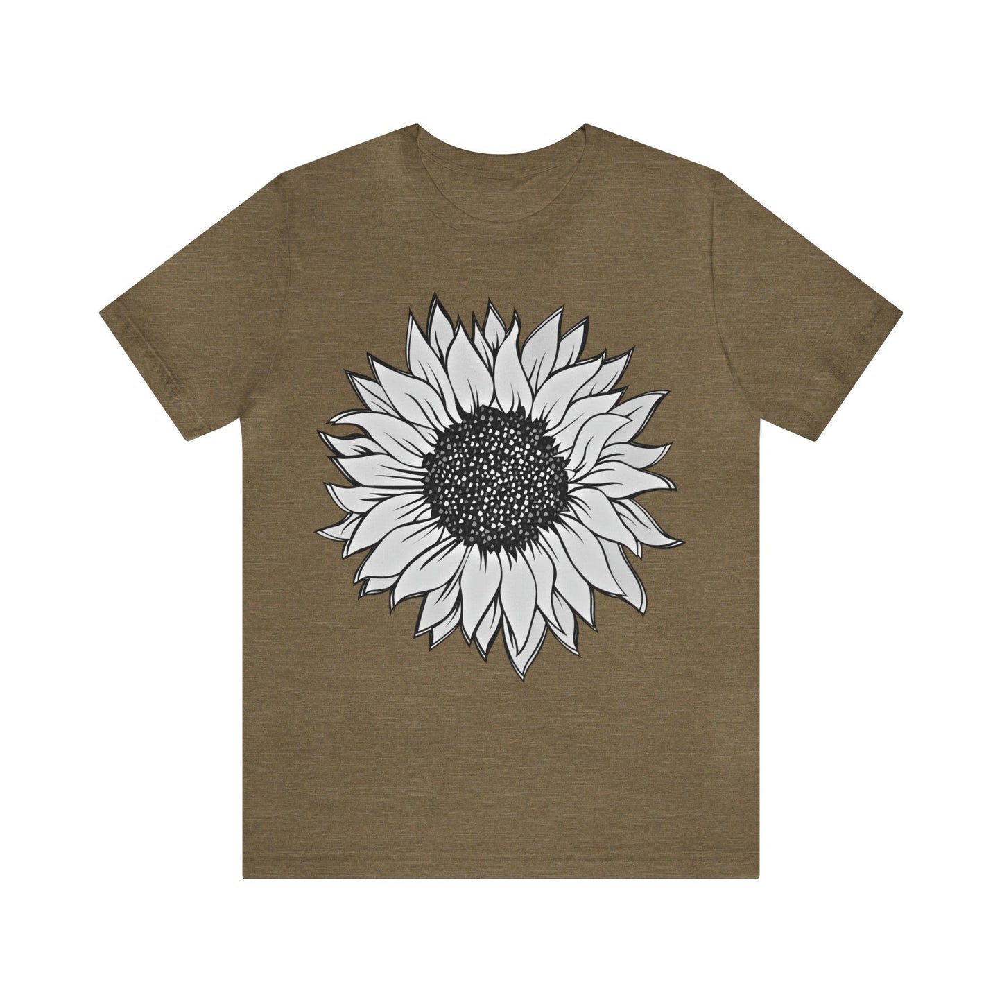 Sunflower Shirt, Floral Tee Shirt, Flower Shirt, Garden Shirt, Womens Fall Summer Shirt Sunshine Tee, Gift for Gardener, Nature love