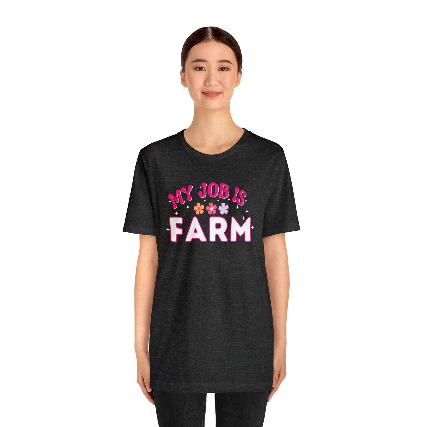 My Job is Farm Shirt Farmer Shirt Farming Shirt Homestead Gardening Shirt - Giftsmojo