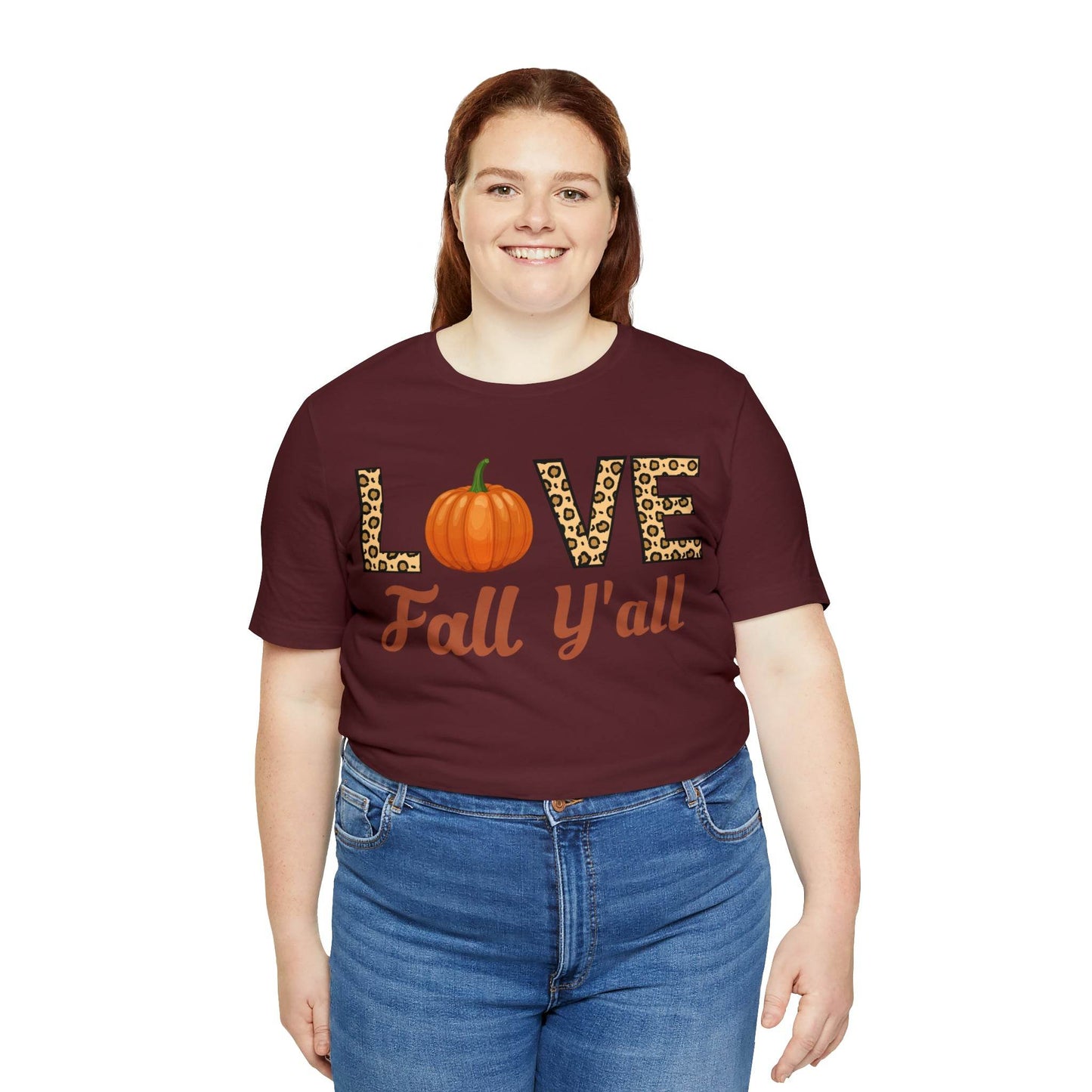 Leopard Print Love Fall Y'all - Giftsmojo