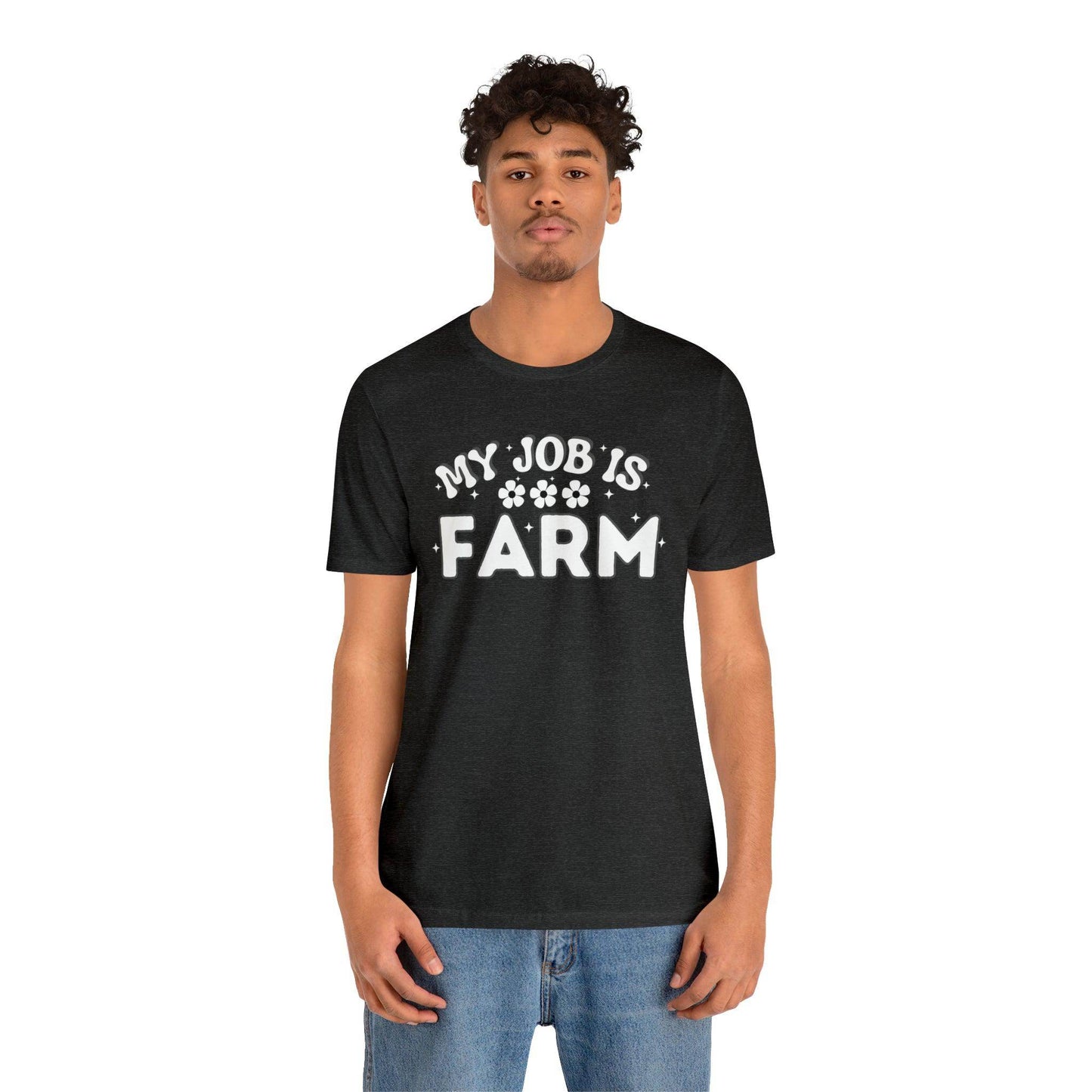 My Job is Farm Shirt Farmer Shirt Farming Shirt Homestead Gardening Shirt Farmers, Farmhand, Livestock Farmer, Crop Grower Horticulturist, Animal Scientist, Agricultural Engineer Environmental Scientist,  - Giftsmojo