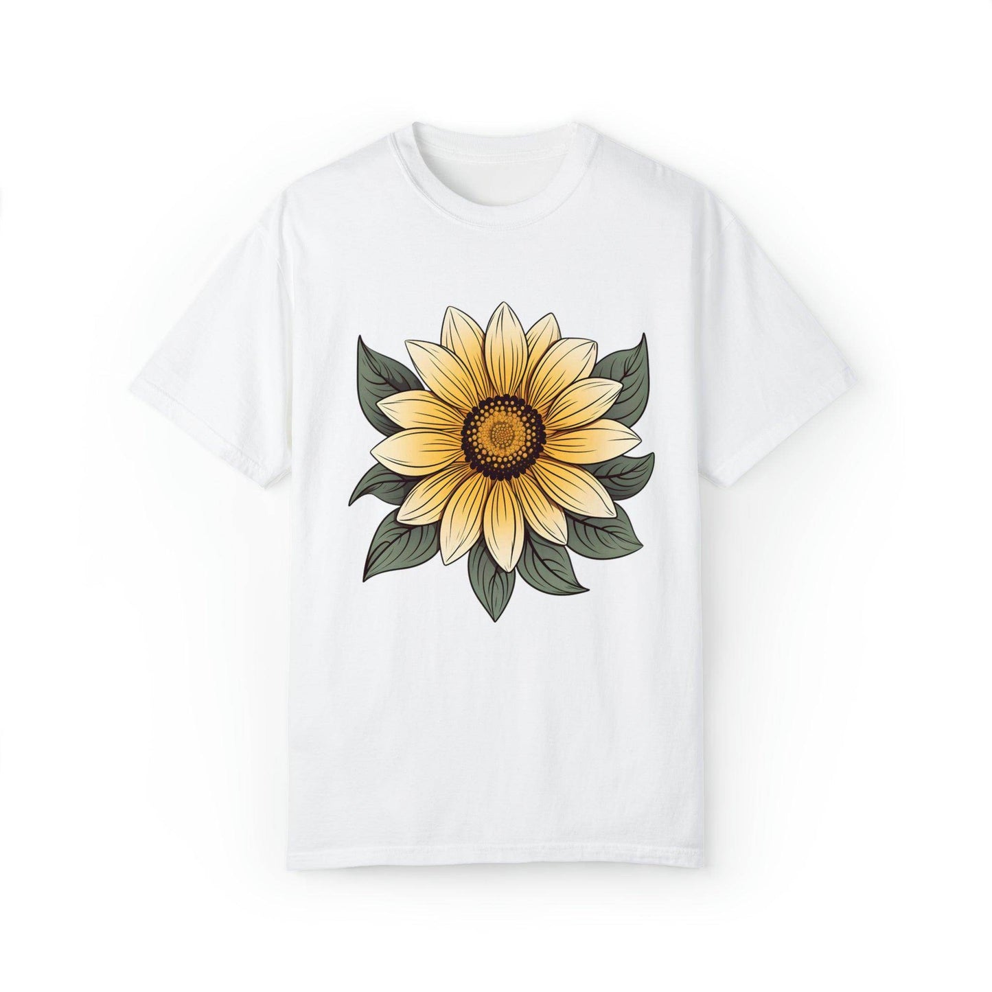 Sunflower Shirt Flower Shirt Aesthetic, Floral Graphic Tee Floral Shirt Flower T-shirt, Wild Flower Shirt Gift For Her Wildflower T-shirt - Giftsmojo