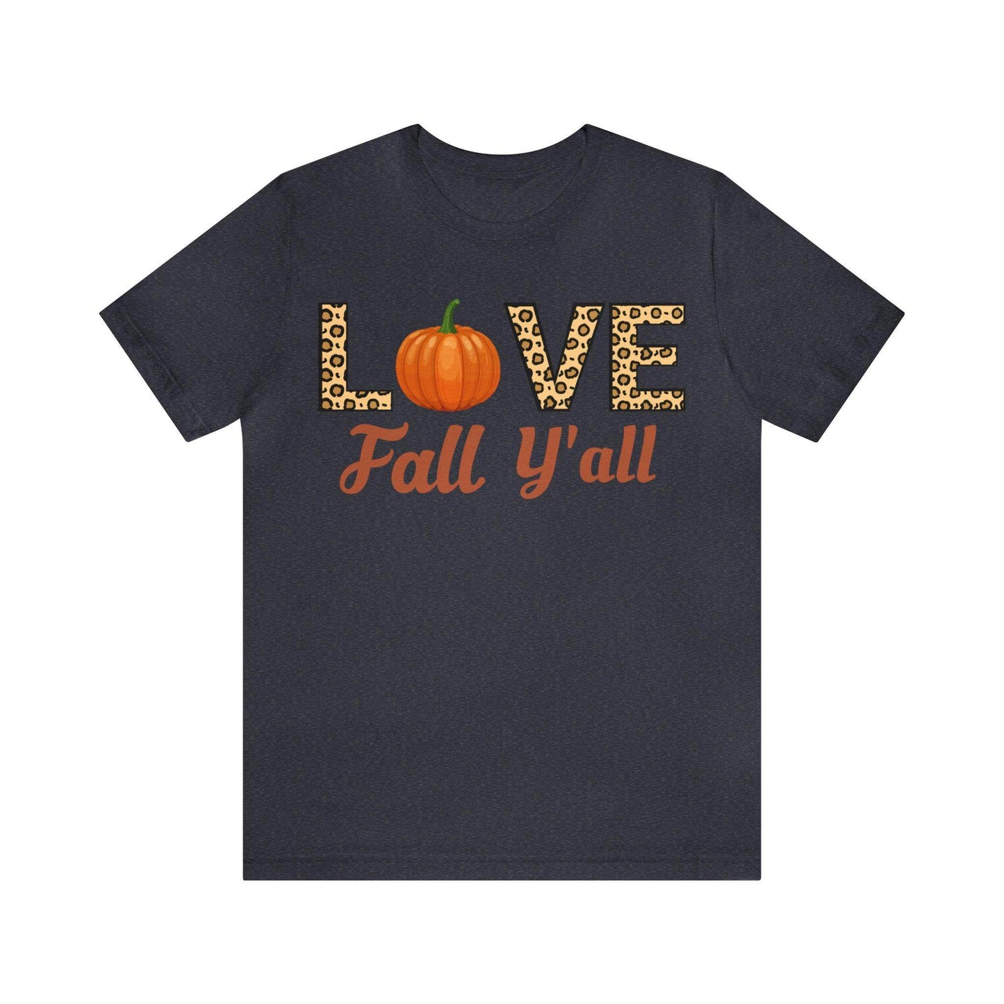 Leopard Print Love Fall Y'all - Giftsmojo