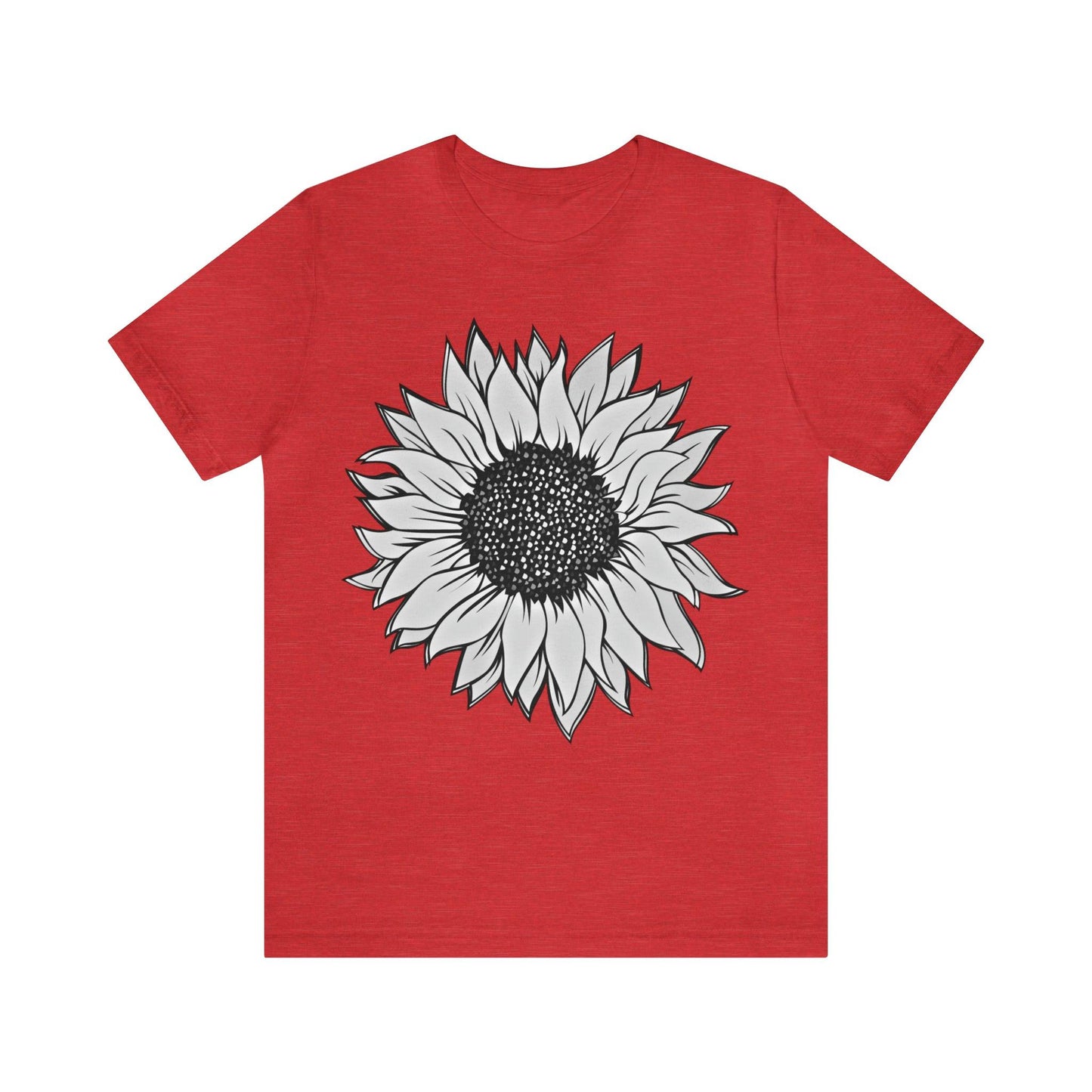 Sunflower Shirt, Floral Tee Shirt, Flower Shirt, Garden Shirt, Womens Fall Summer Shirt Sunshine Tee, Gift for Gardener, Nature love