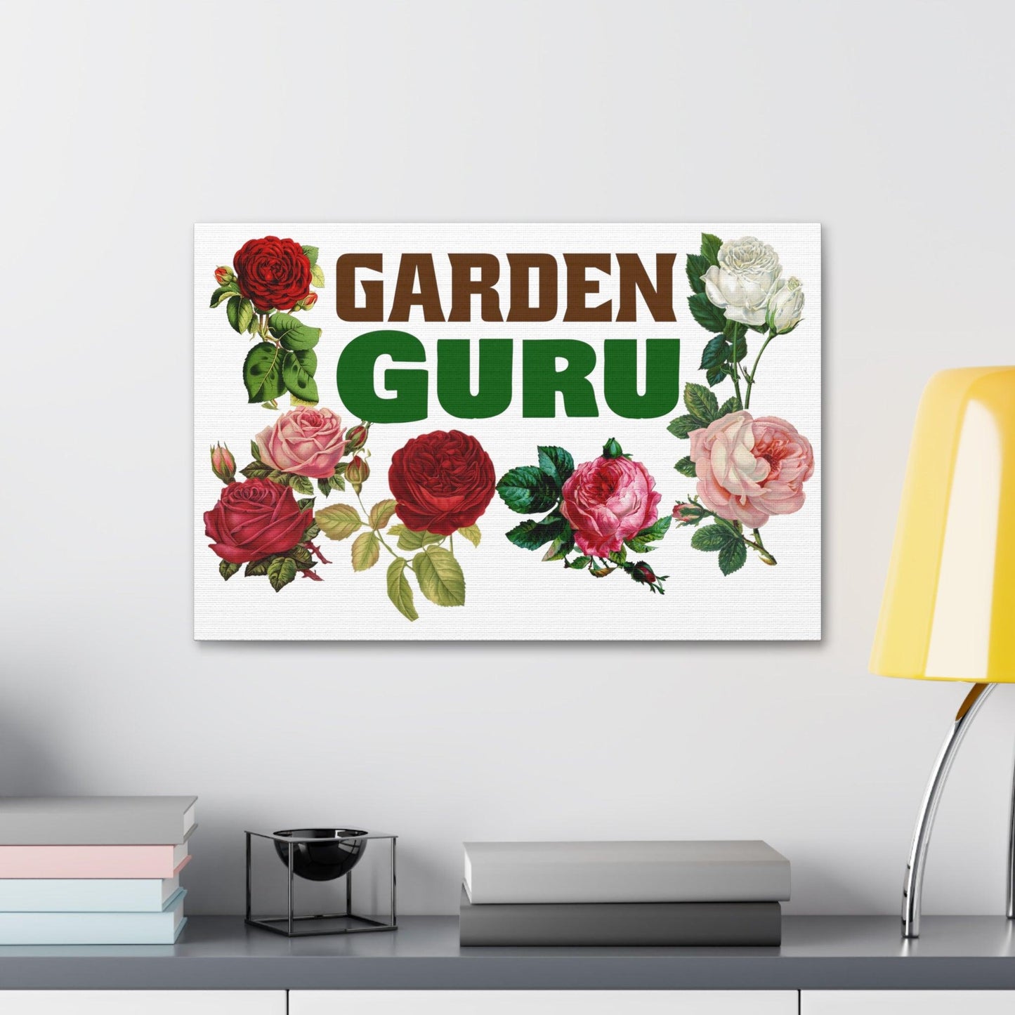 Garden Guru Garden Guru wall art - gift for garden lovers - plant lover gift nature lovers flower wall art