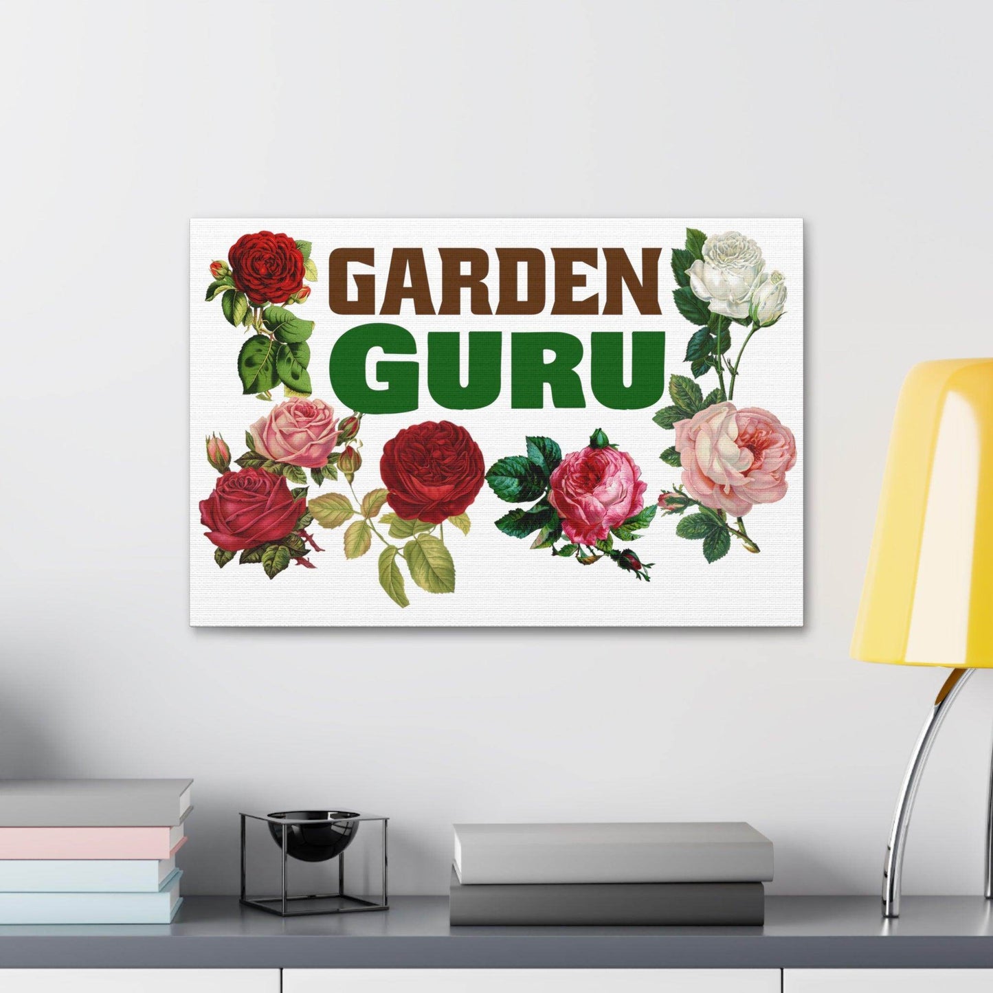 Garden Guru Garden Guru wall art - gift for garden lovers - plant lover gift nature lovers flower wall art - Giftsmojo