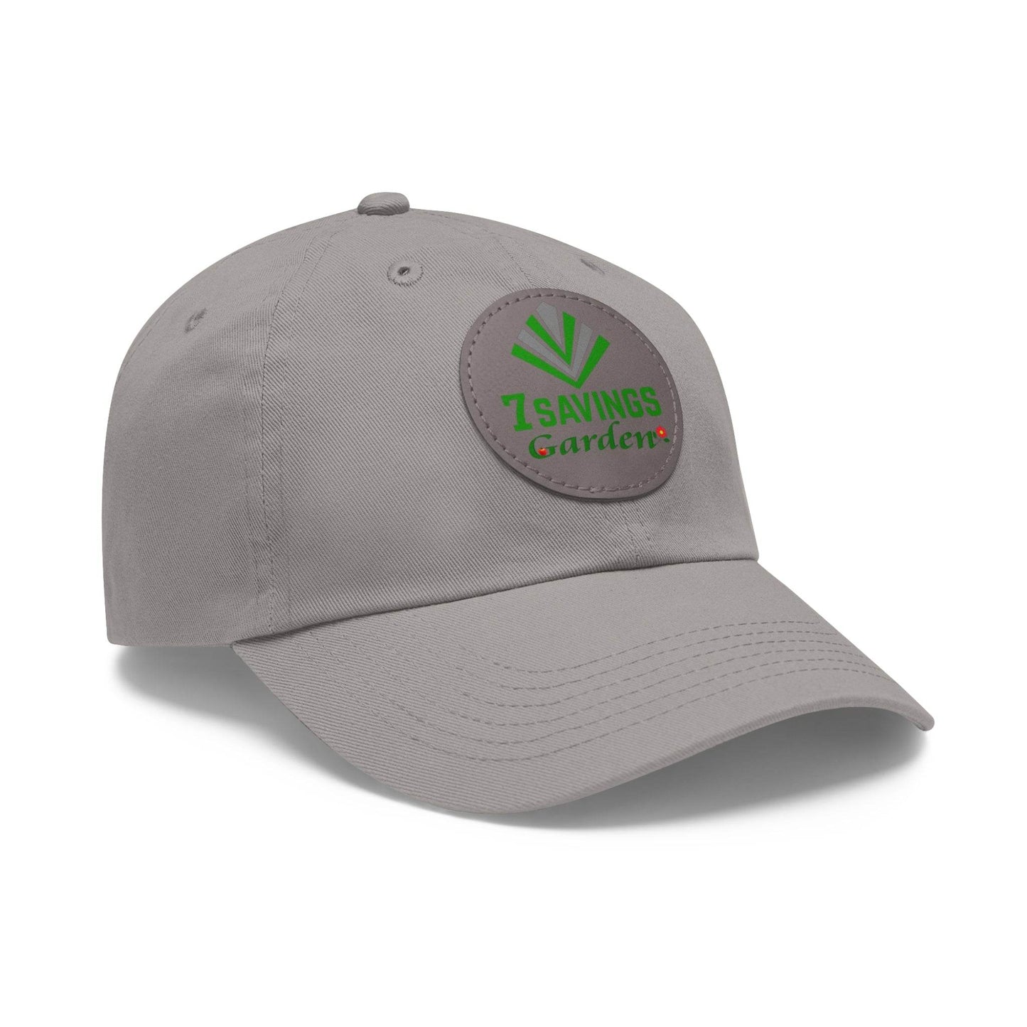 7savings Dad Hat with Leather Patch (Round) Plant lover hat - Giftsmojo