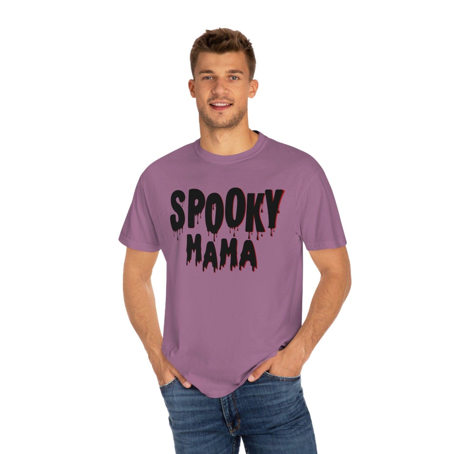 Retro Halloween Tshirt, Spooky Mama Shirt, Vintage Halloween Shirt Trendy Halloween Vibes - Giftsmojo