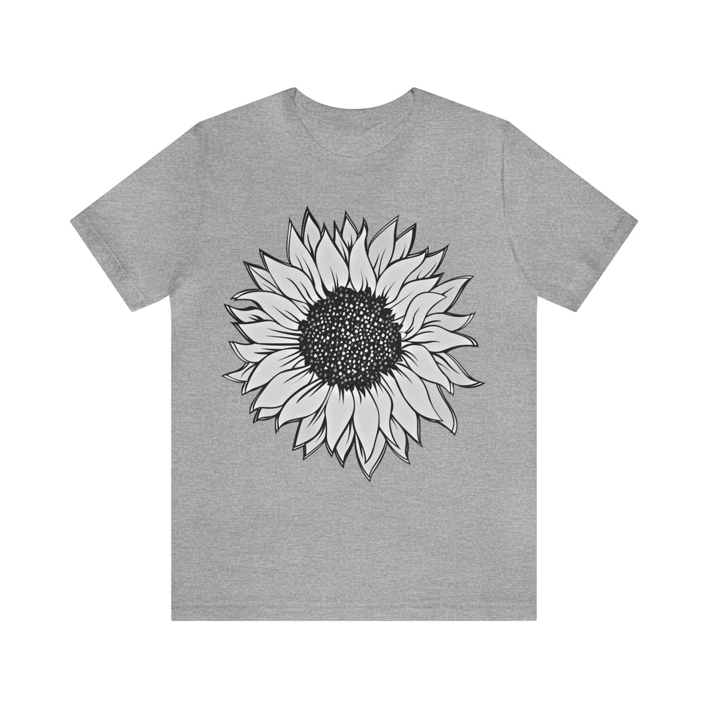 Sunflower Shirt, Floral Tee Shirt, Flower Shirt, Garden Shirt, Womens Fall Summer Shirt Sunshine Tee, Gift for Gardener, Nature love