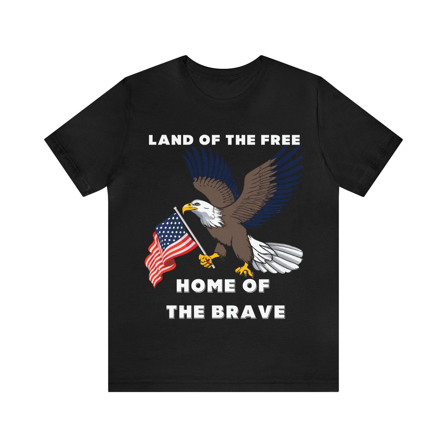 Celebrate Independence Day with Patriotic Shirts: Land of the free, Home of the Brave Shirt for Women and Men