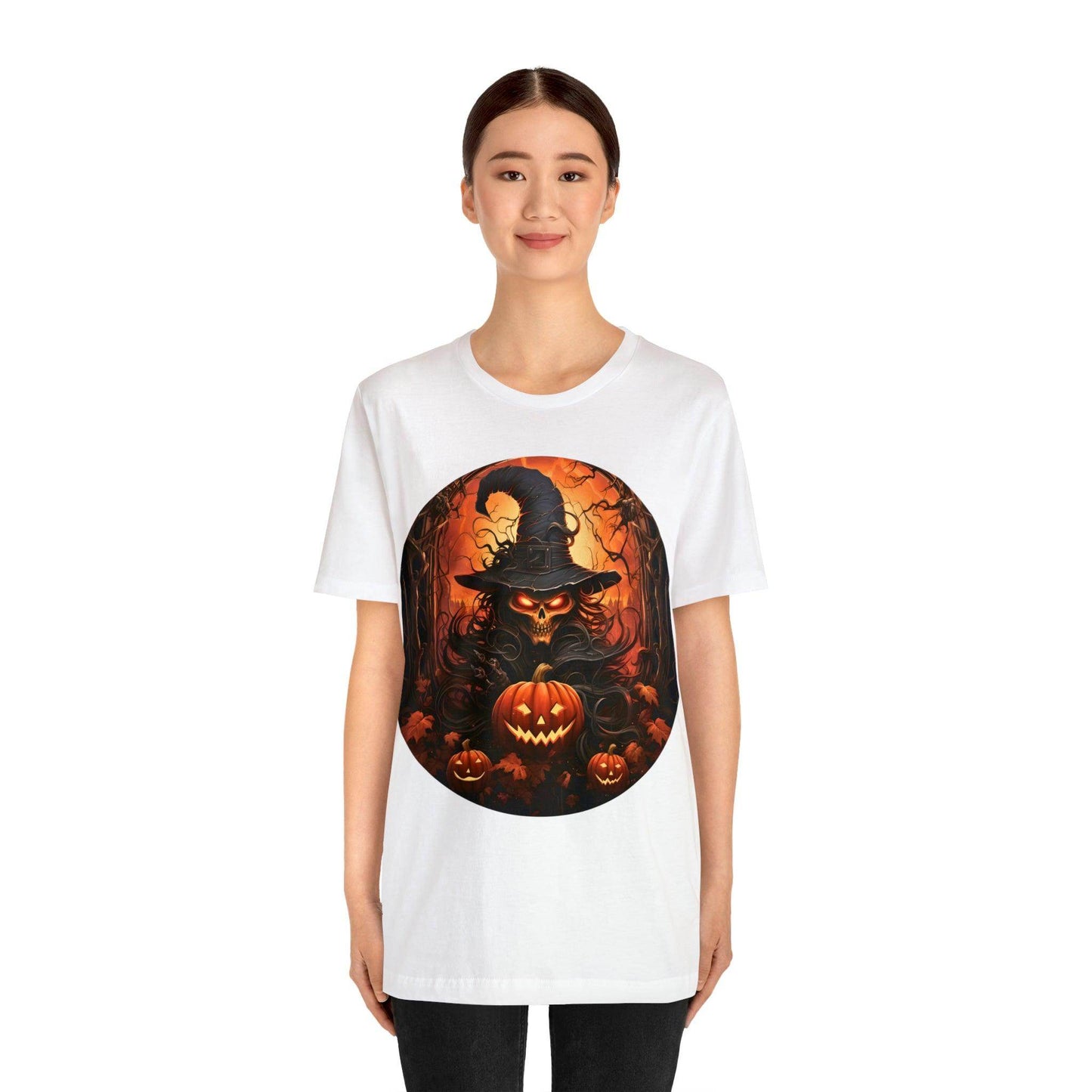 Spooky Jack O Lantern Pumpkin Face Shirt Pumpkin Face Halloween Costume Scary Faces, Pumpkin Silhouette, Vintage Shirt Halloween Shirt - Giftsmojo