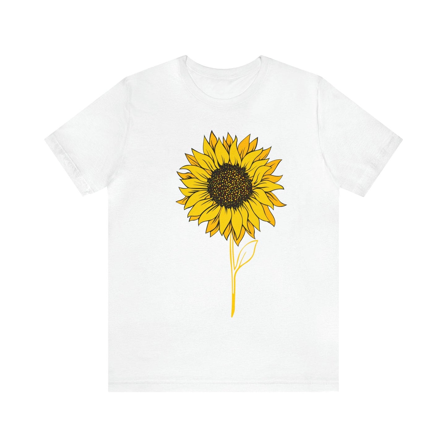 Sunflower Shirt, Floral Tee Shirt, Flower Shirt, Garden Shirt, Womens Fall Summer Shirt Sunshine Tee, Gift for Gardener, Nature love T shirt - Giftsmojo