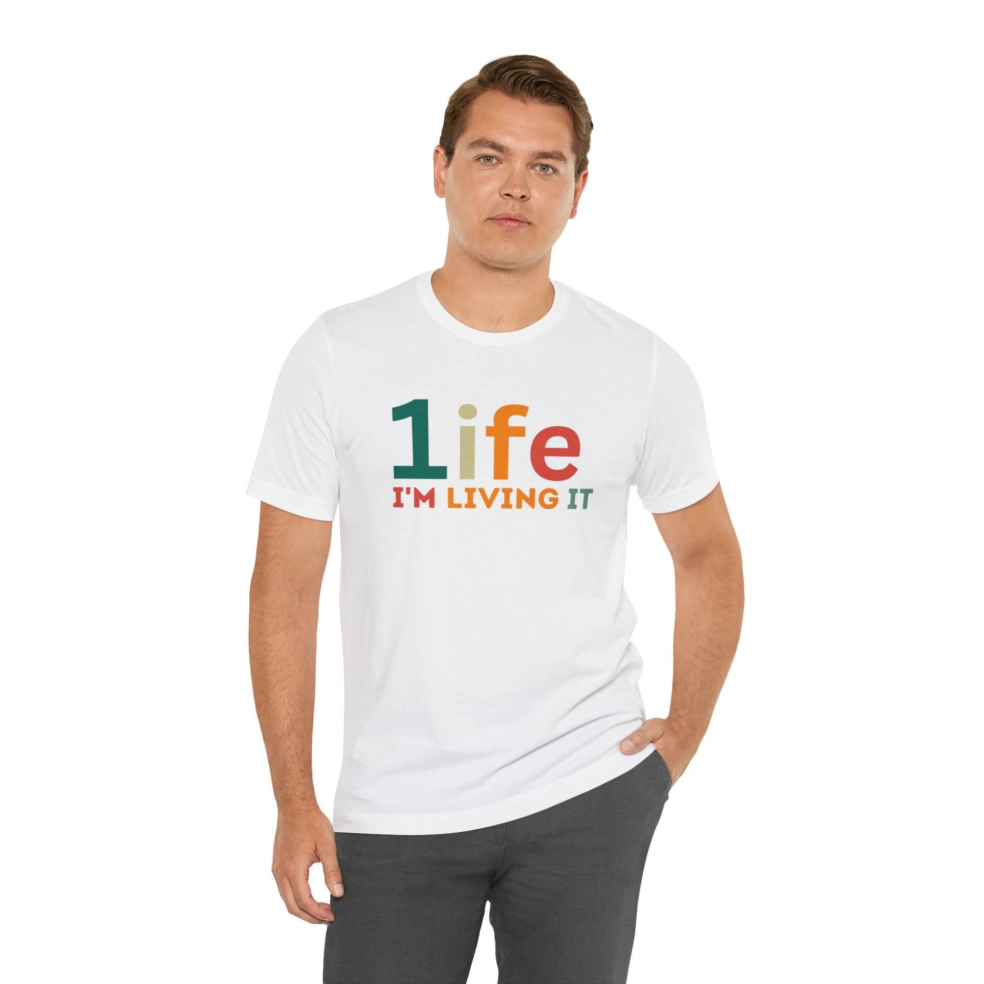 One life Shirt Retro 1life shirt Live Your Life You Only Have One Life To Live Retro Shirt - Giftsmojo