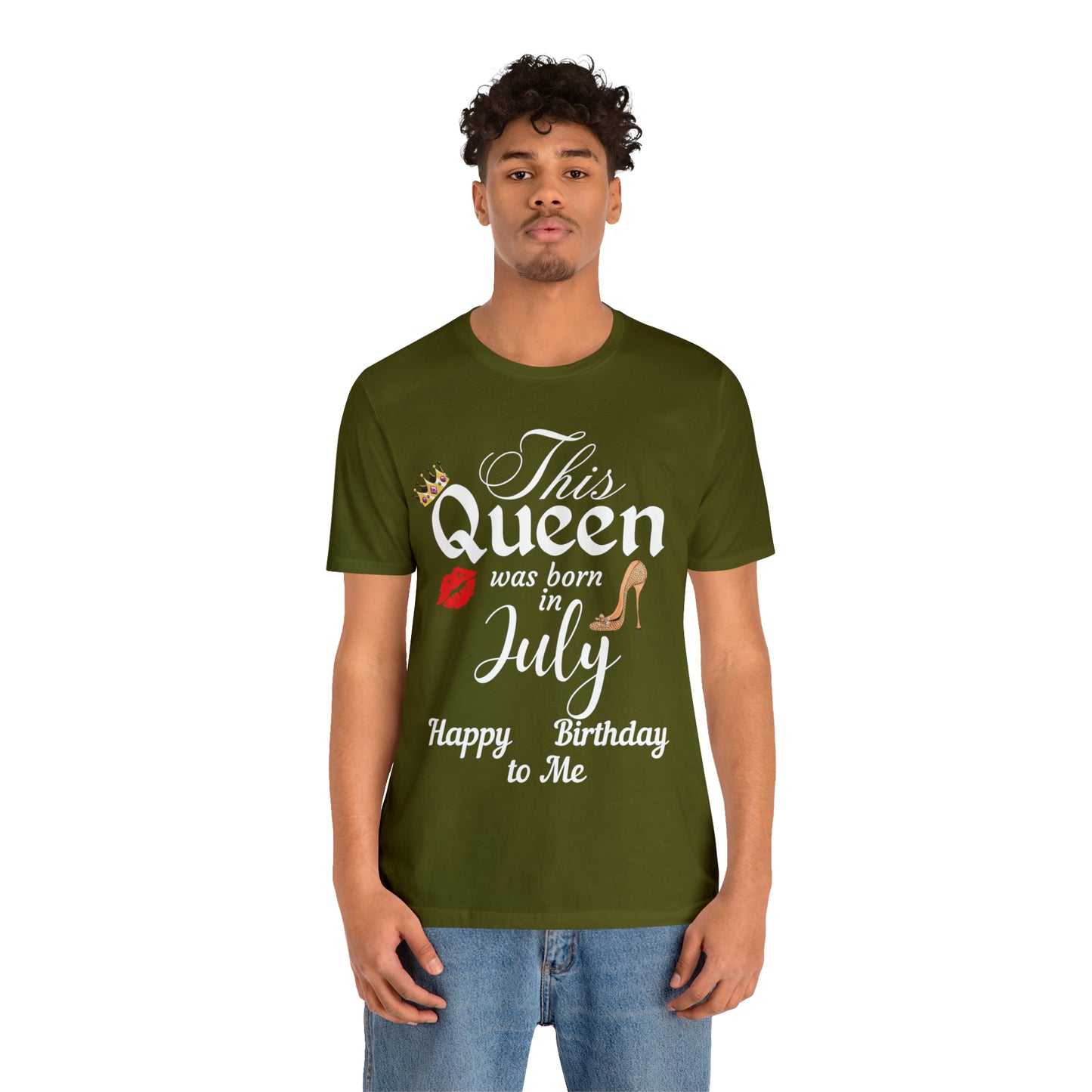 Birthday Queen Shirt, Gift for Birthday, This Queen was born in July Shirt, Funny Queen Shirt, Funny Birthday Shirt, Birthday Gift