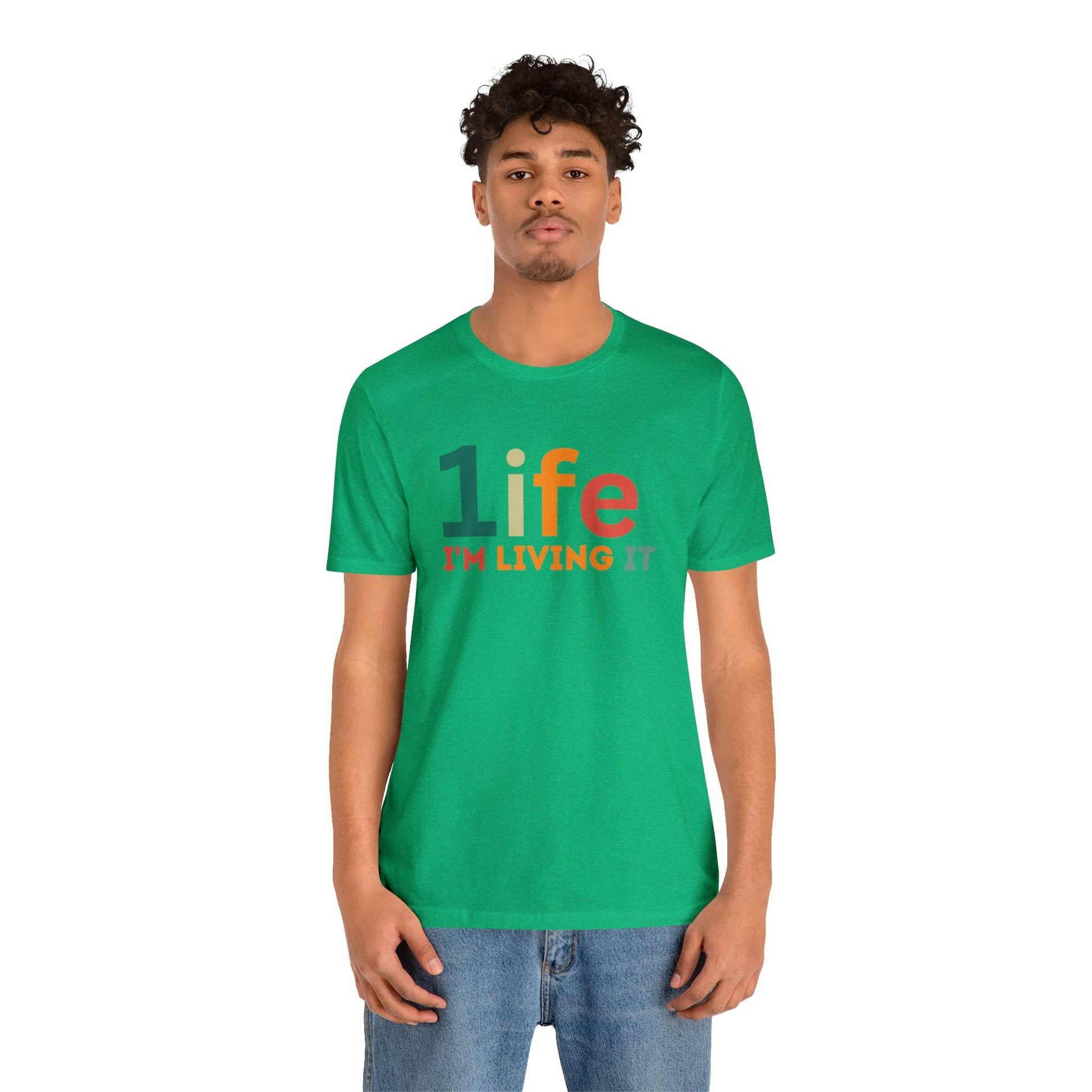 One life Shirt Retro 1life shirt Live Your Life You Only Have One Life To Live Retro Shirt - Giftsmojo