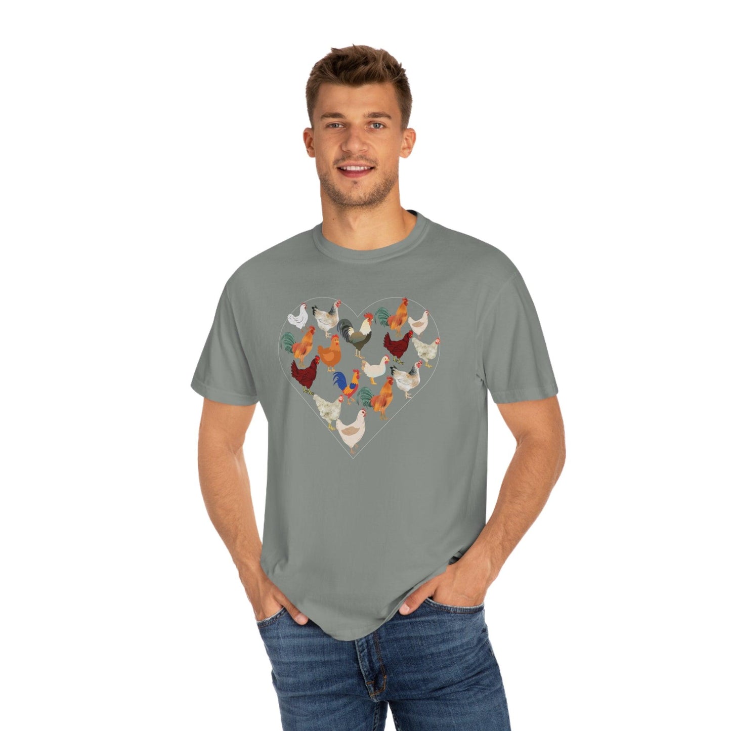 Chicken Shirt Chicken Tee Chicken Owner Gift - Gift For Chicken Lover gift, Chicken lover shirt