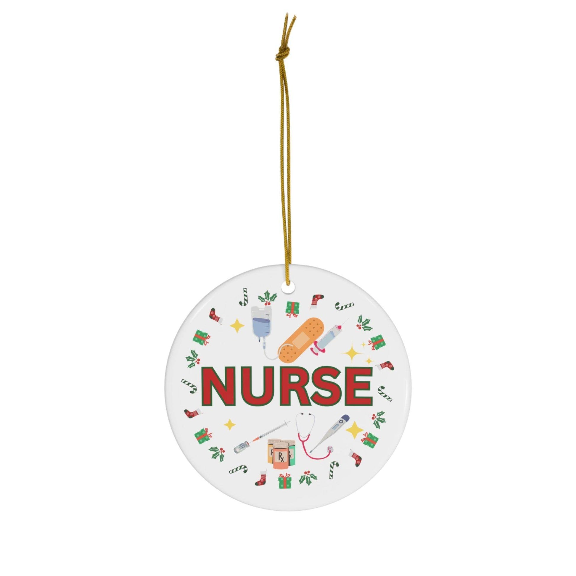 Nurse Christmas Ornament Nurse Ornament Nurse Christmas Tree Ornament Nurse Care Ornament Nurses Ornament Occupation Job - Giftsmojo