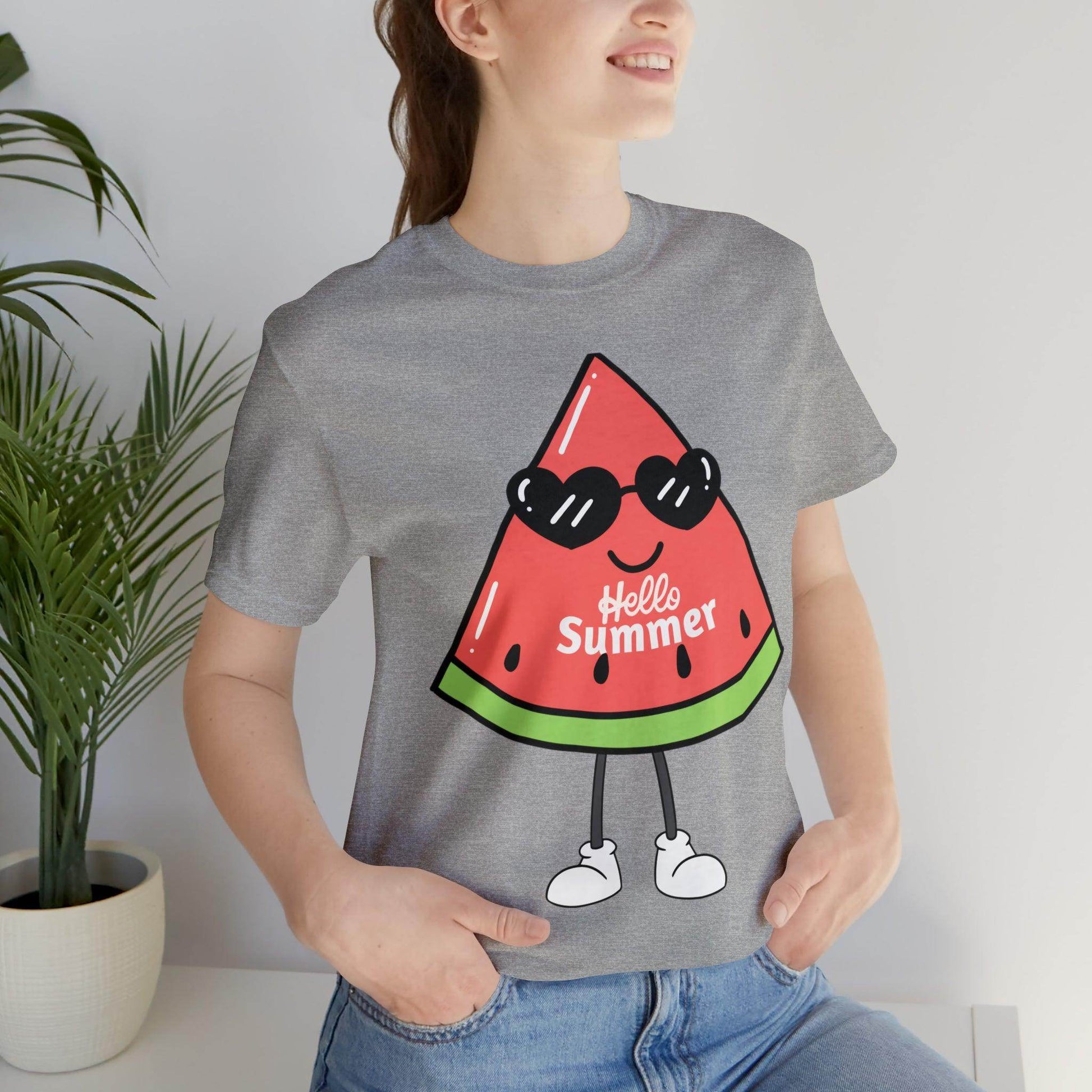 Funny Hello Summer Shirt, Water Mellon shirt, Summer shirts for women and men - Giftsmojo
