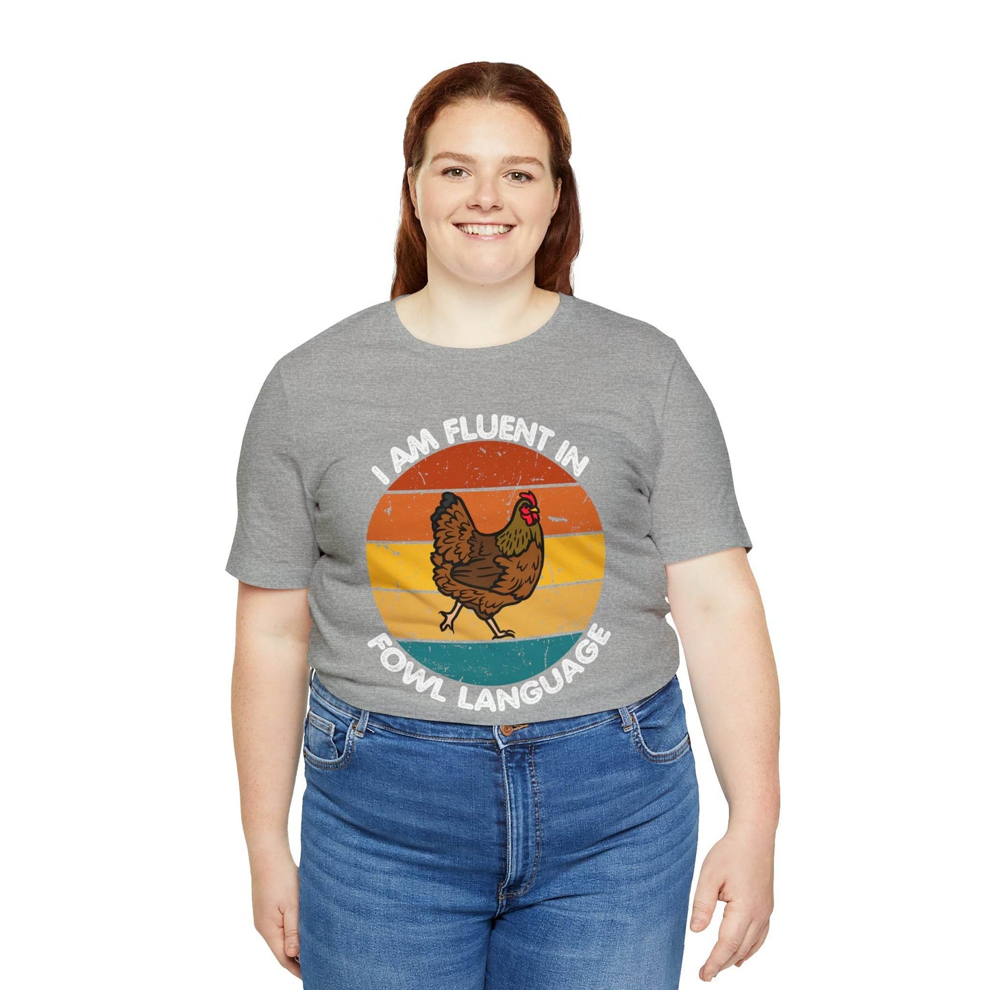 Fluent in Fowl Language shirt, Chicken Shirt Chicken Tee Chicken Owner Gift - Gift For Chicken Lover gift - Giftsmojo