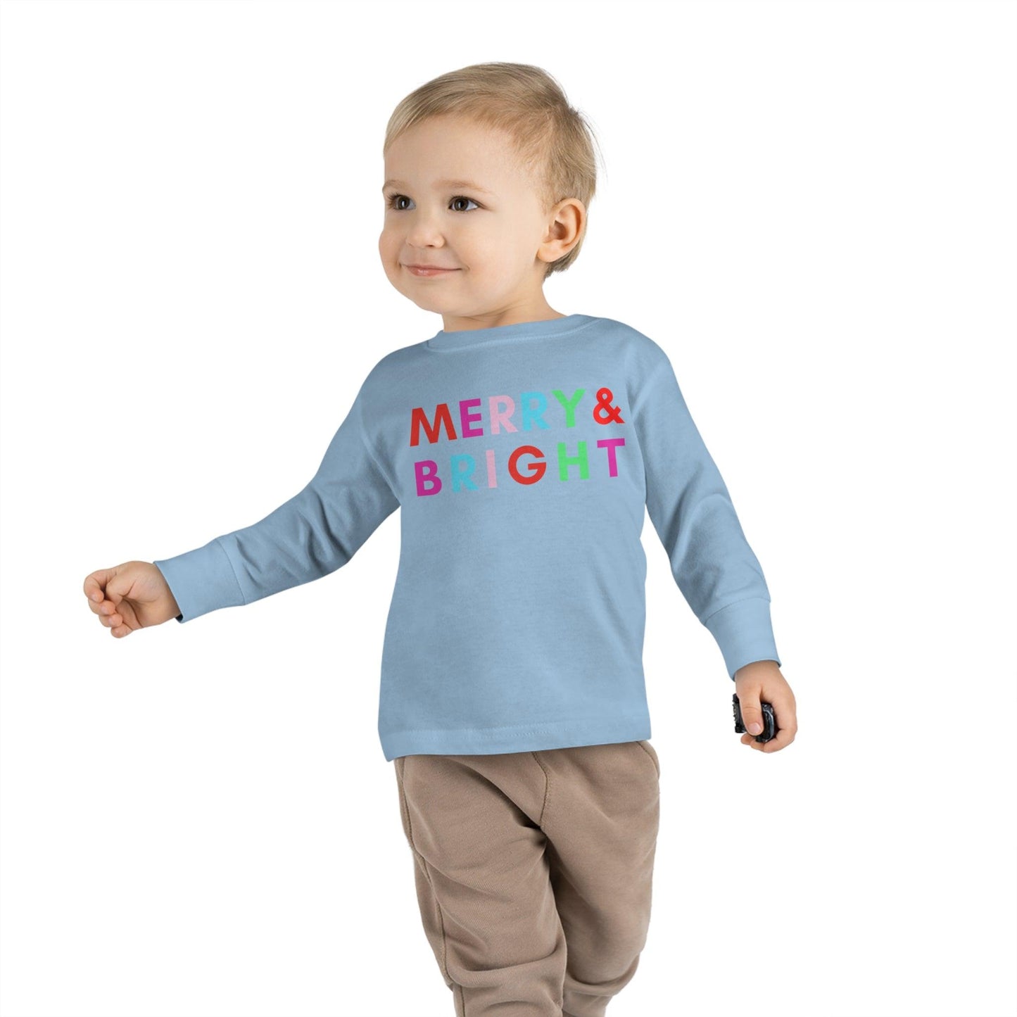 Toddler Christmas Shirt Toddler Christmas Long Sleeve Tee Kids Christmas Gift - Giftsmojo