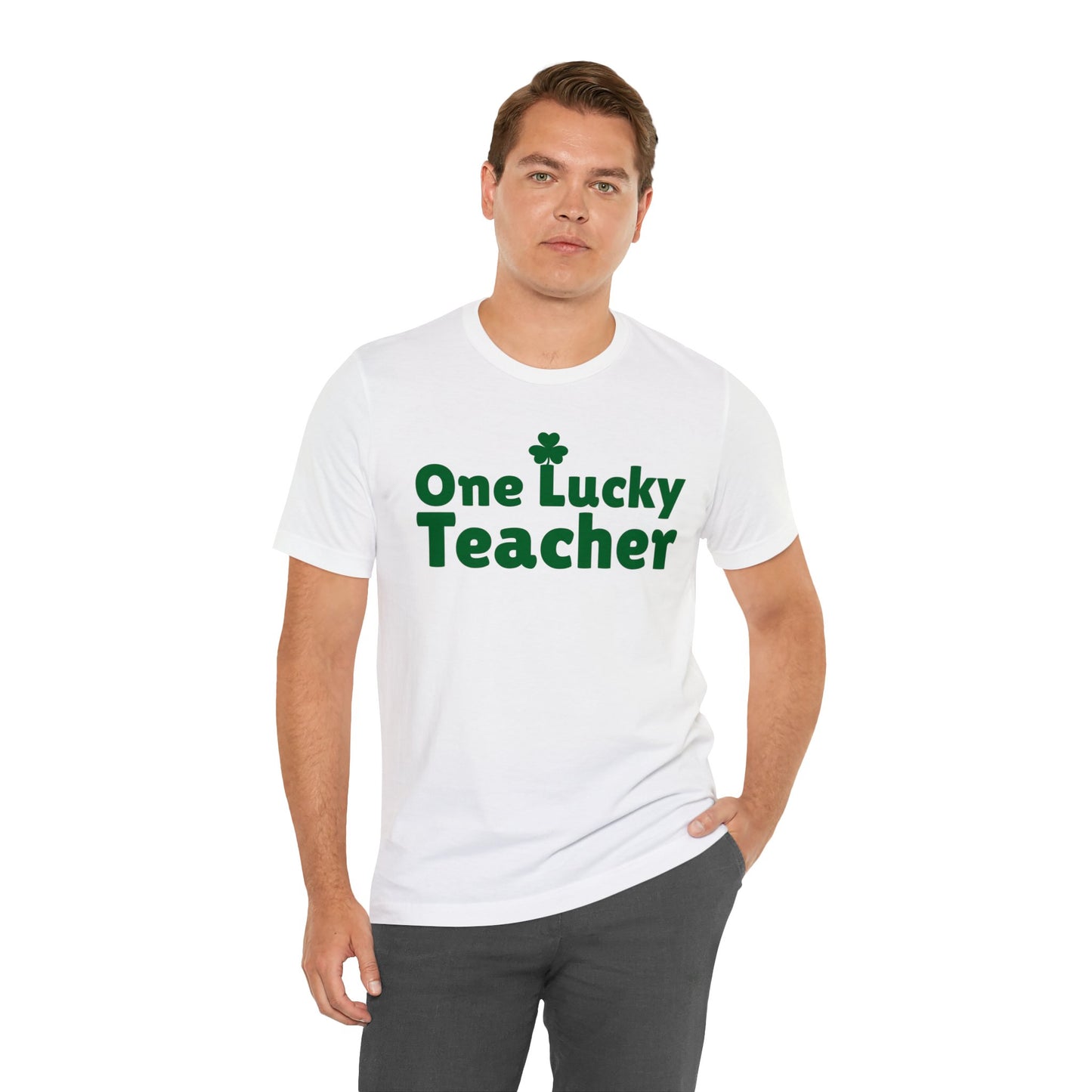 Feeling Lucky Shirt One Lucky Teacher Shirt Saint Patrick's Day Shirt St Paddy's Shirt