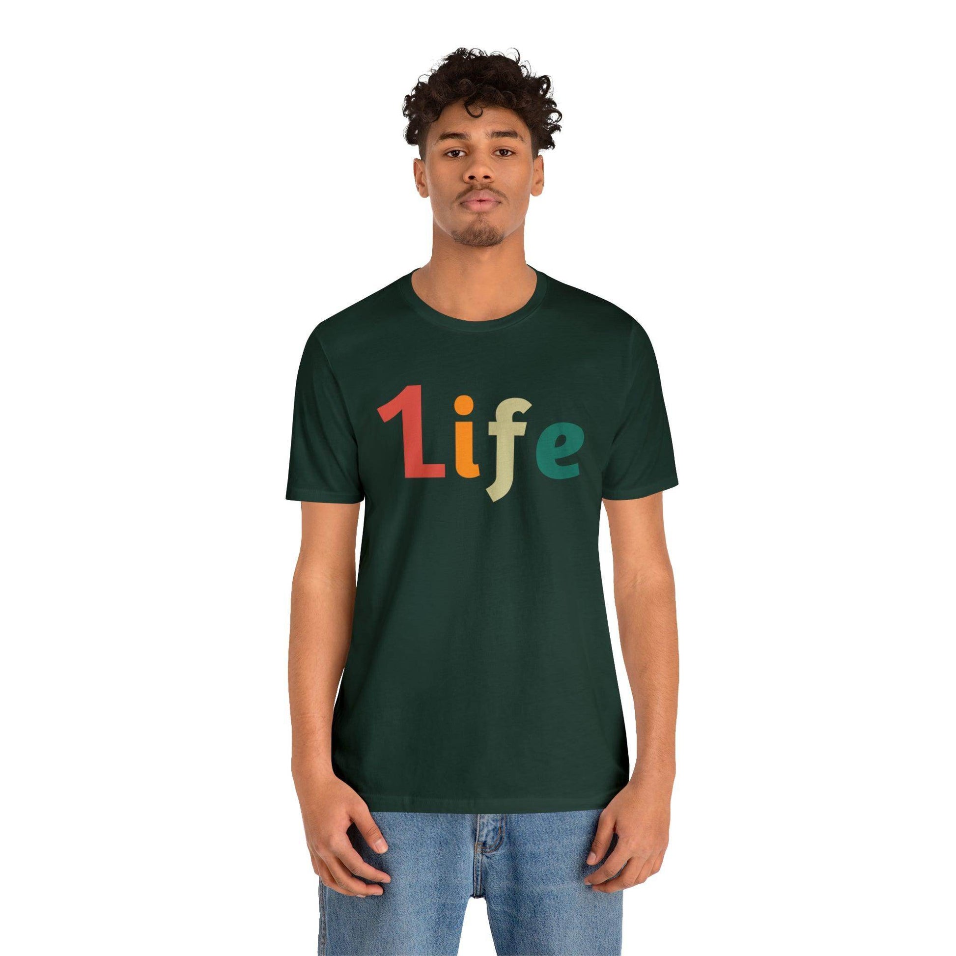 Retro One life Shirt 1life shirt Live Your Life You Only Have One Life To Live Retro Shirt - Giftsmojo