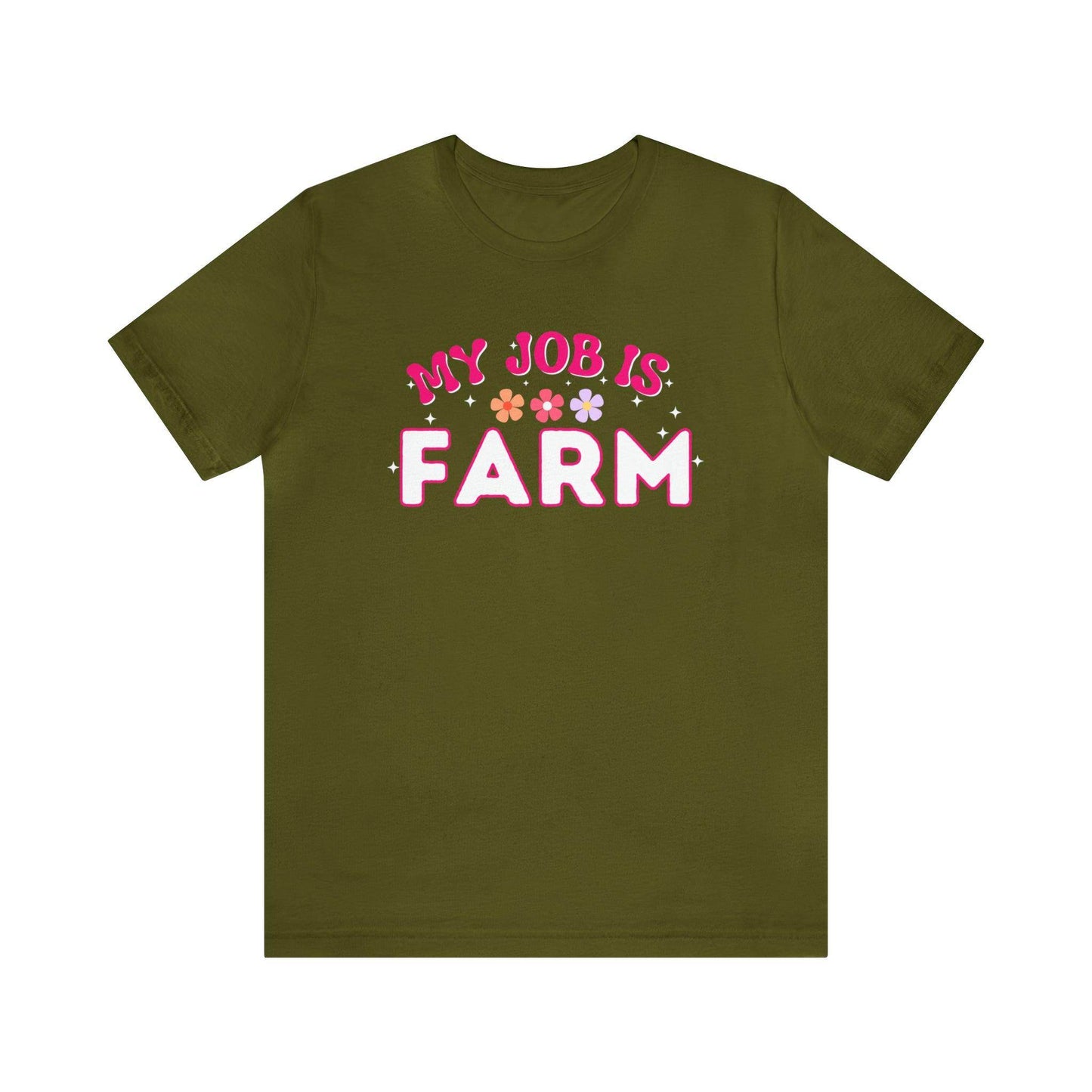 My Job is Farm Shirt Farmer Shirt Farming Shirt Homestead Gardening Shirt - Giftsmojo