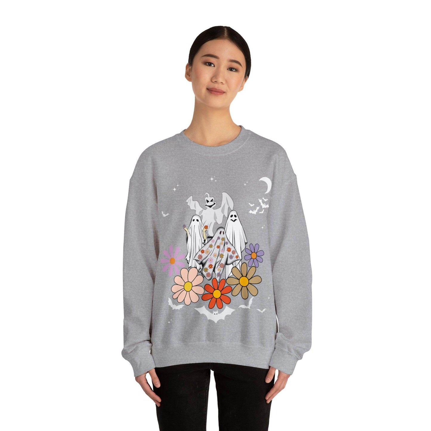 Retro Floral Ghost Halloween Costume: Timeless Elegance and Spooky Thrills - Giftsmojo