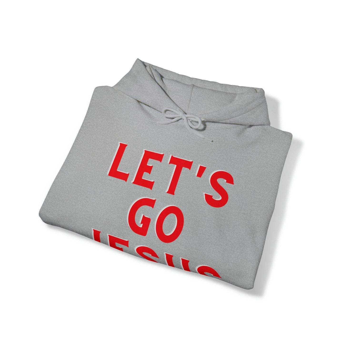 Let's Go Jesus Pullover Funny Christian Shirt Christian Gift Trendy Christian Hoodie Religious Sweatshirt Jesus Hooded Sweatshirt Faith Shirt - Giftsmojo