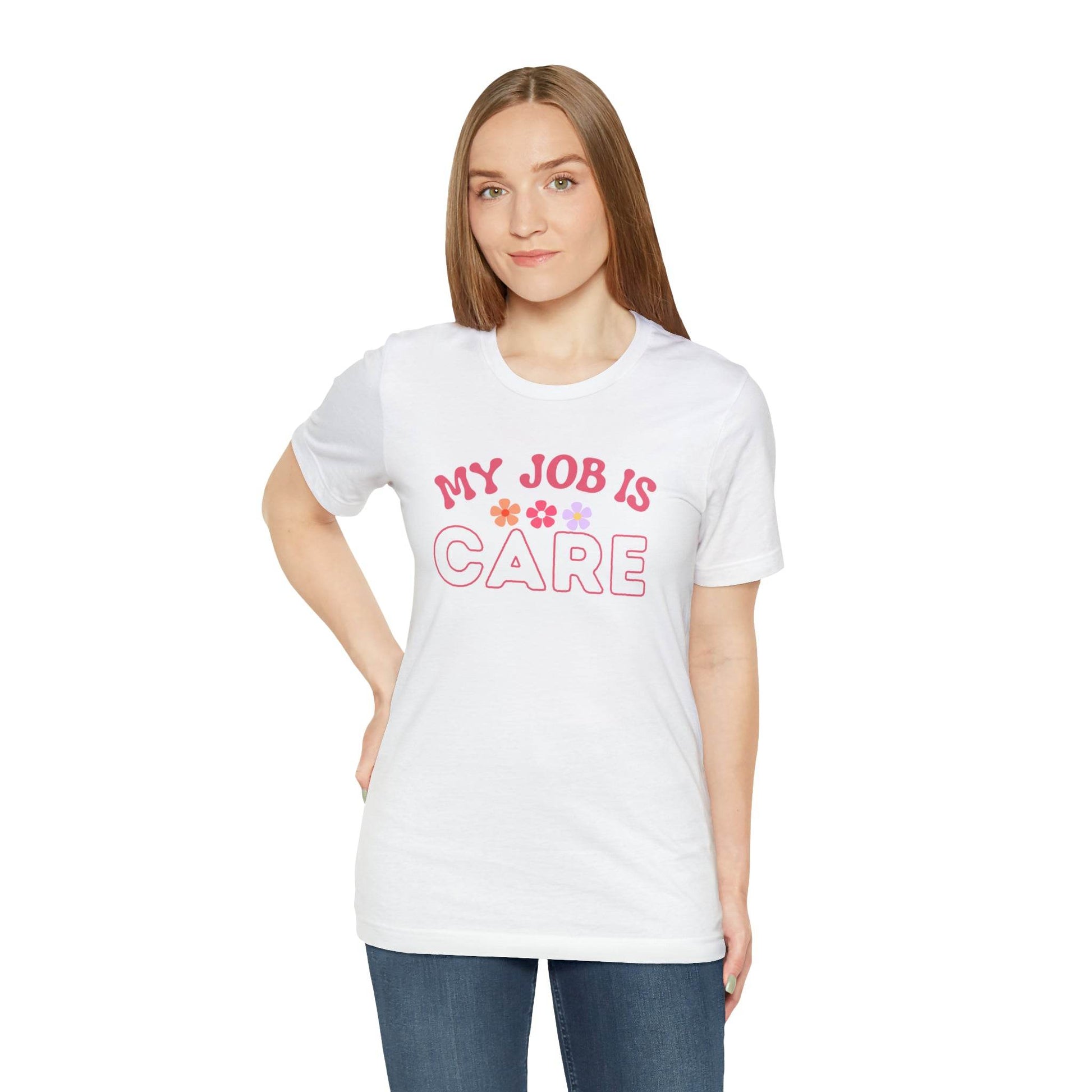 My Job is Care Shirt License Practicing Nurse Shirt, Nurses Assistant Shirt CNA shirt - Giftsmojo