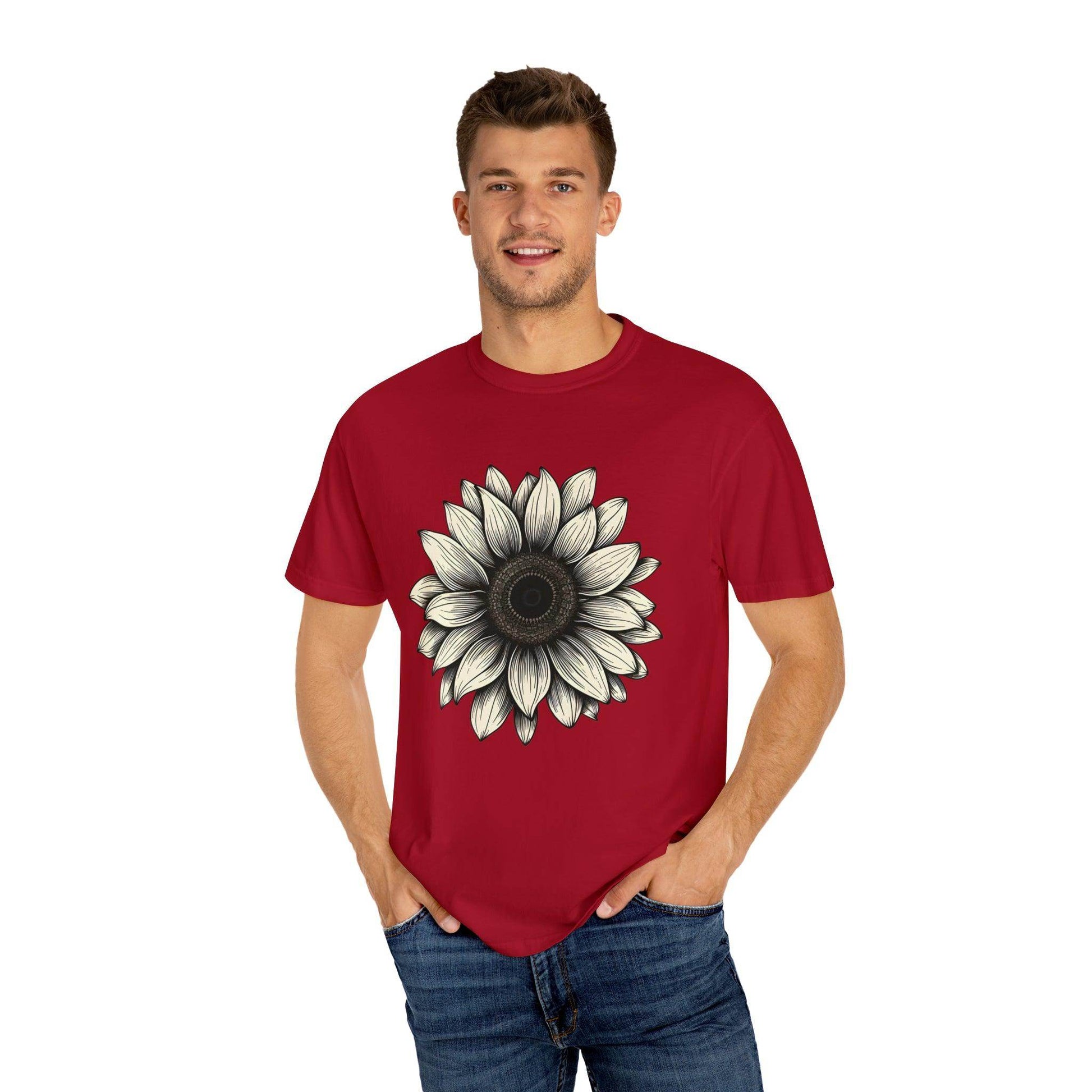 Sunflower Shirt Flower Shirt Aesthetic, Floral Graphic Tee Floral Shirt Flower T-shirt, Wild Flower Shirt Gift For Her Wildflower T-shirt - Giftsmojo