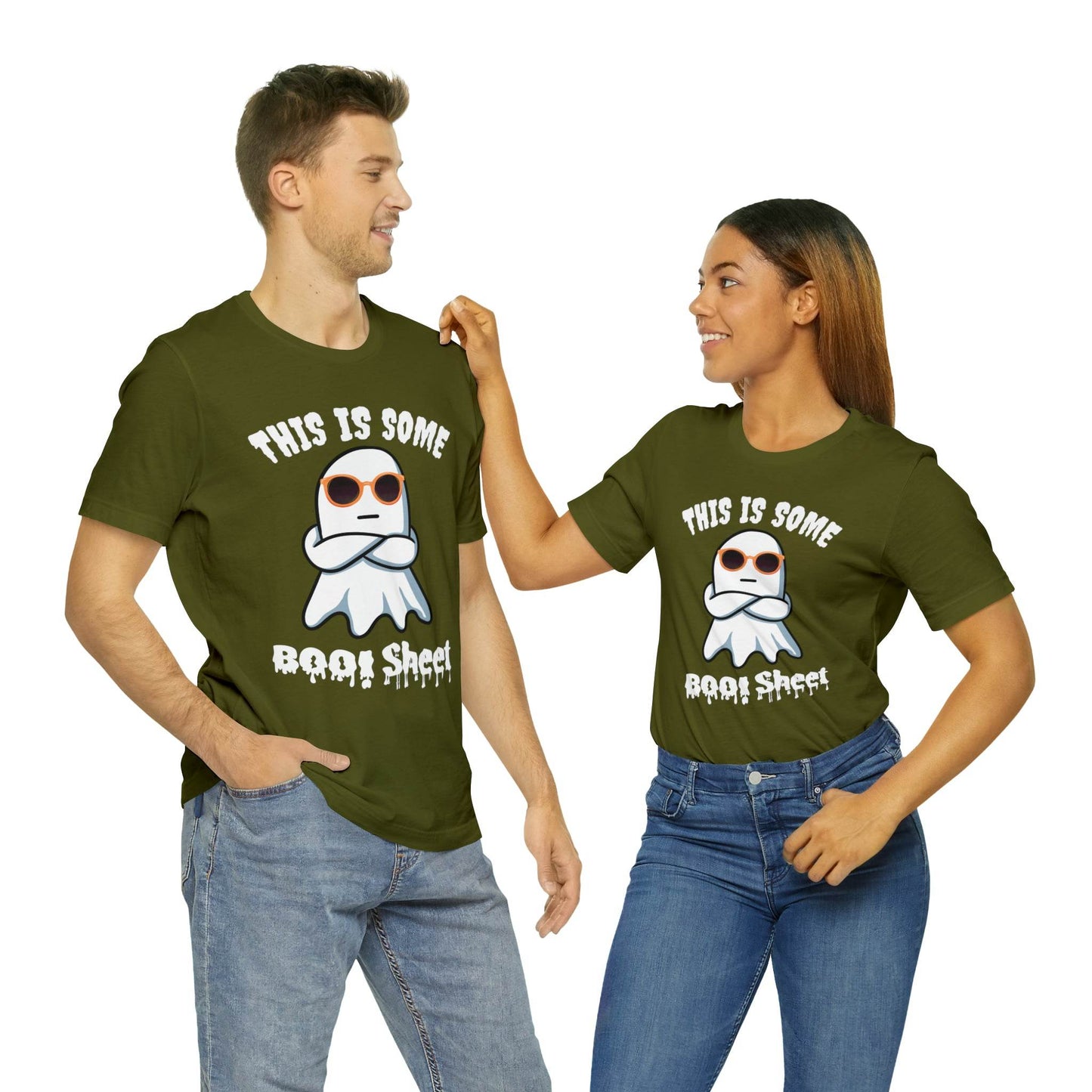 This Is Some Boo Sheet Funny Halloween Shirt Funny Halloween Costume Spooky Season Tee Funny Gift Shirt for Birthday Christmas Anniversary - Giftsmojo