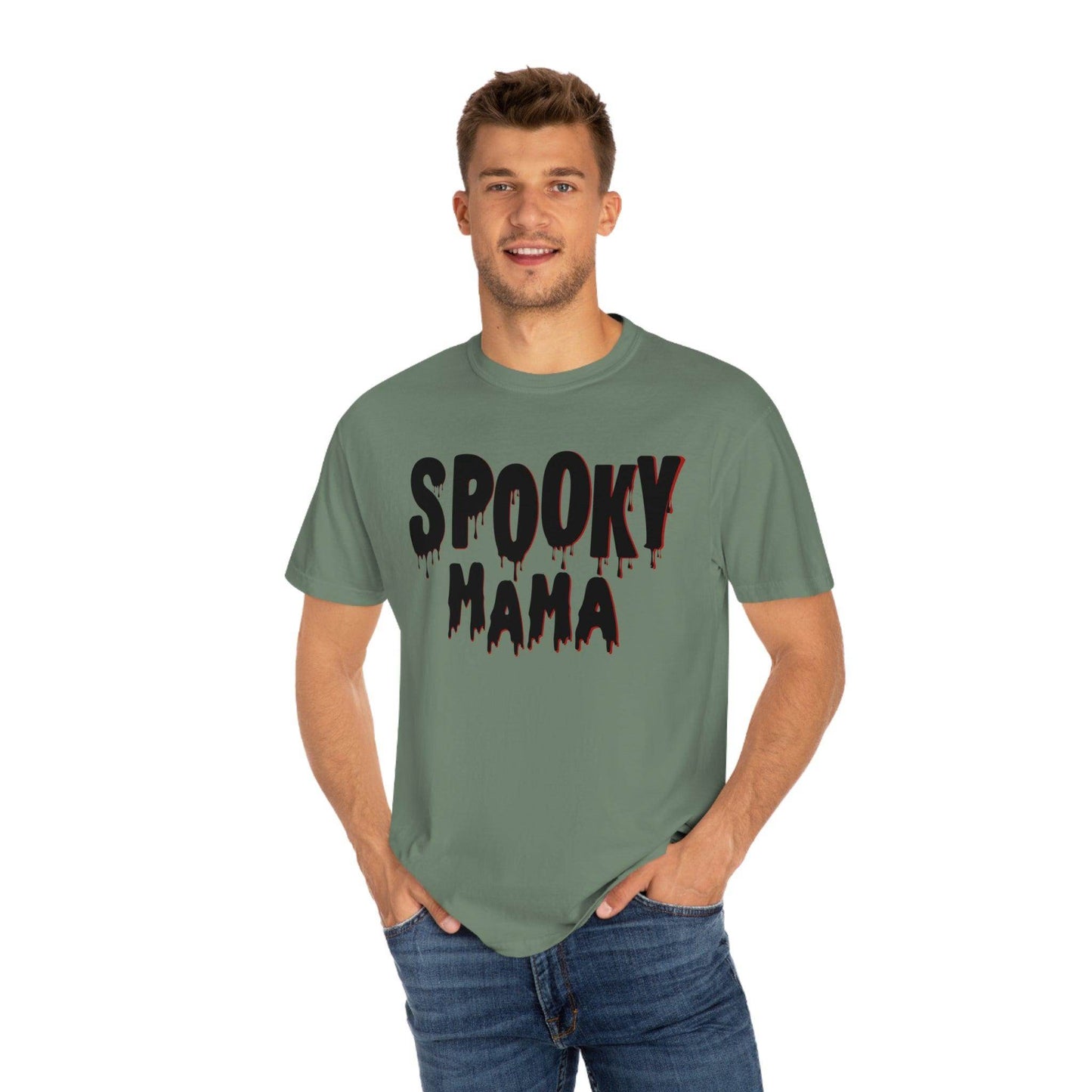 Retro Halloween Tshirt, Spooky Mama Shirt, Vintage Halloween Shirt Trendy Halloween Vibes - Giftsmojo
