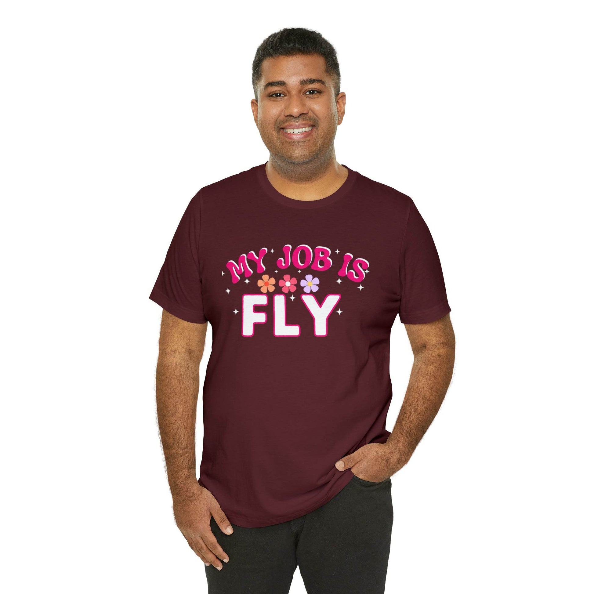 My Job is Fly Shirt Pilot Shirt Aviation Shirt Flight - Giftsmojo