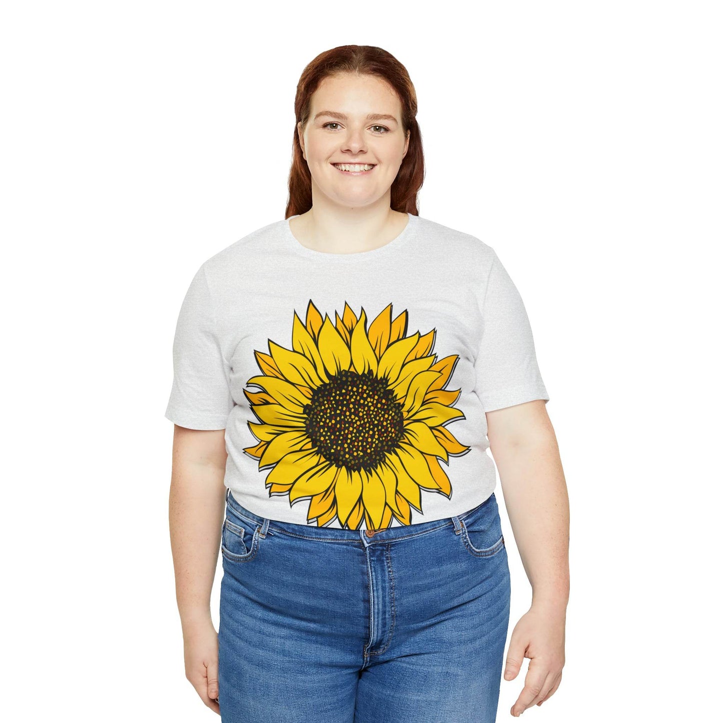 Sunflower Shirt, Floral Tee Shirt, Flower Shirt, Garden Shirt, Womens Fall Summer Shirt Sunshine Tee, Gift for Gardener, Nature lover shirt - Giftsmojo