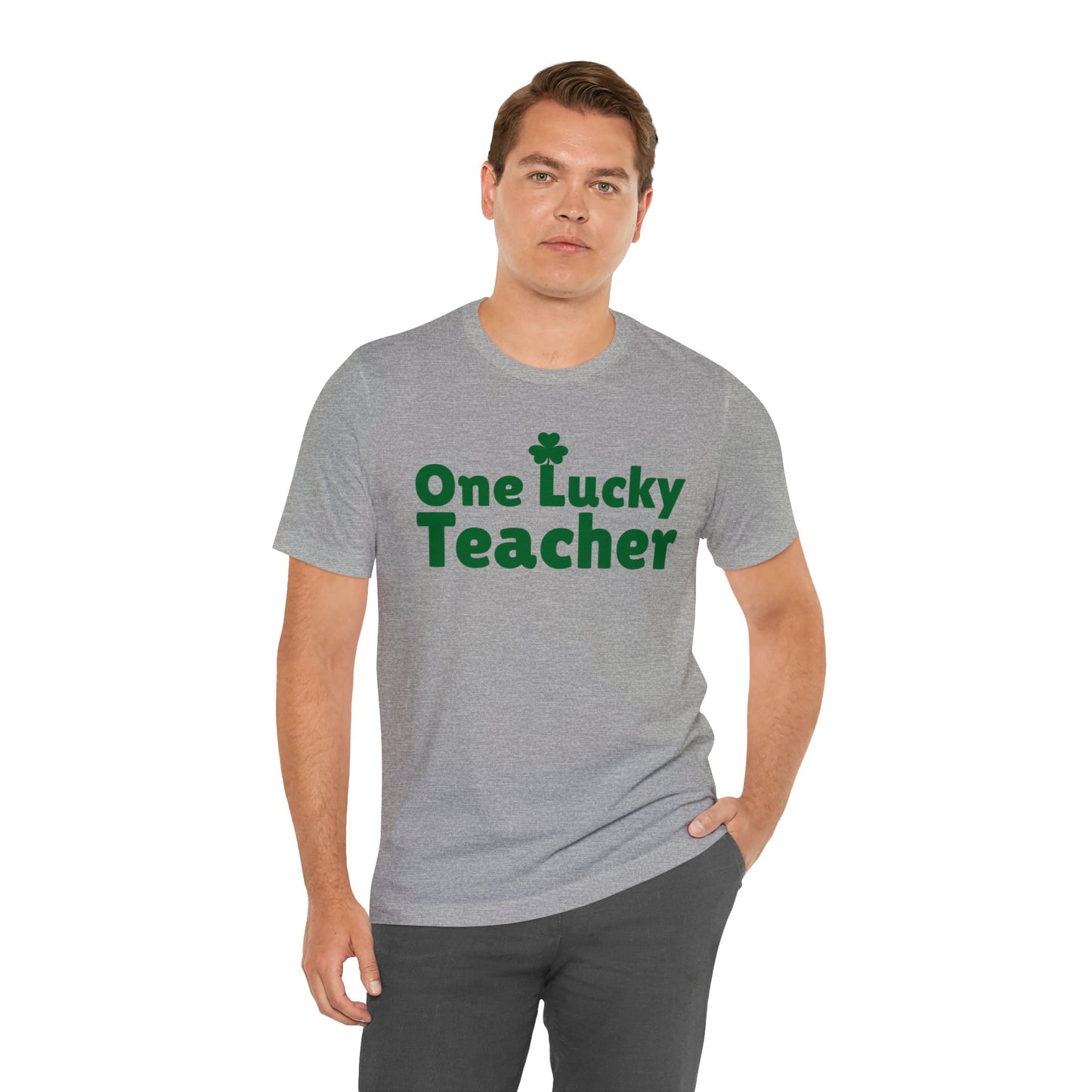 Feeling Lucky Shirt One Lucky Teacher Shirt Saint Patrick's Day Shirt St Paddy's Shirt