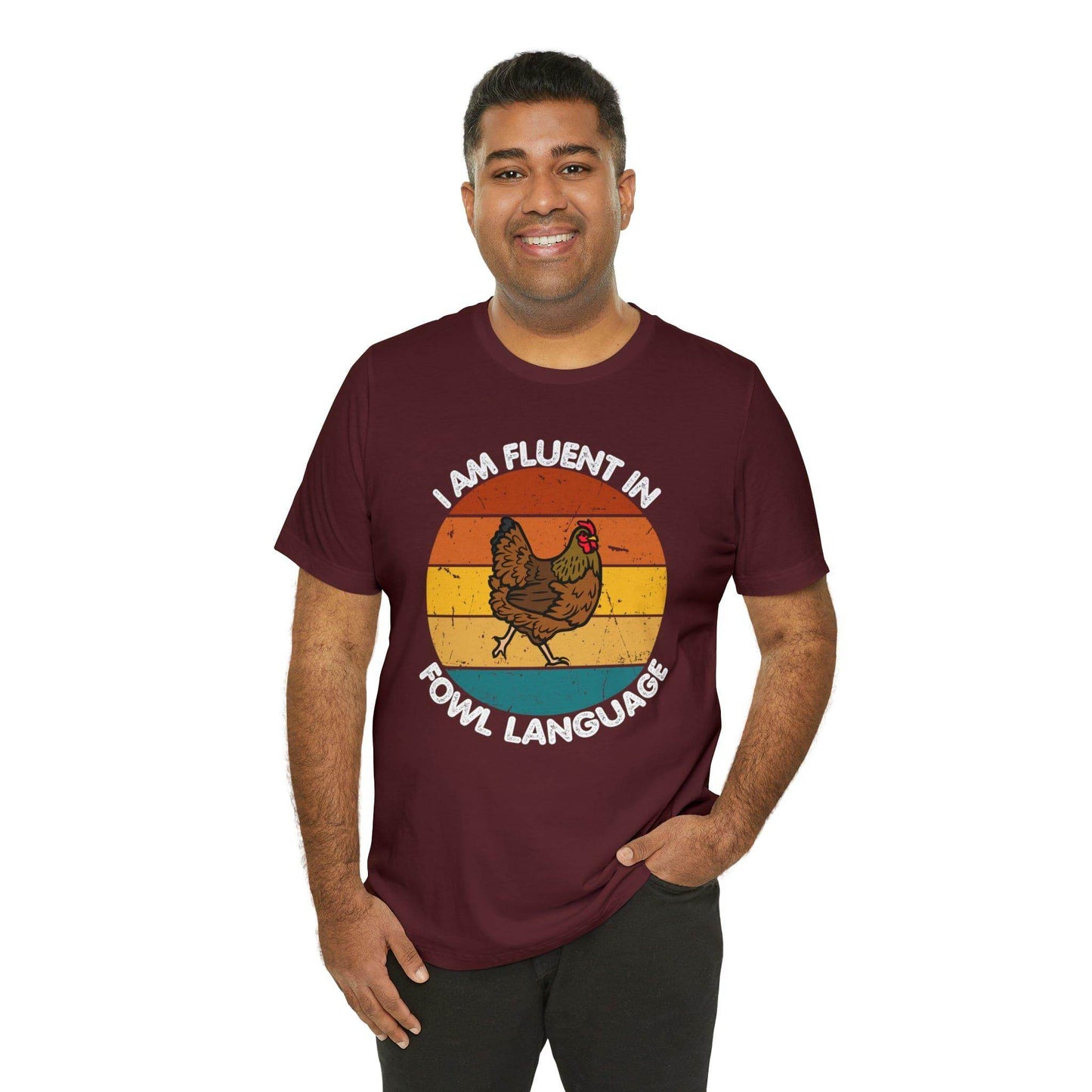 Fluent in Fowl Language shirt, Chicken Shirt Chicken Tee Chicken Owner Gift - Gift For Chicken Lover gift - Giftsmojo