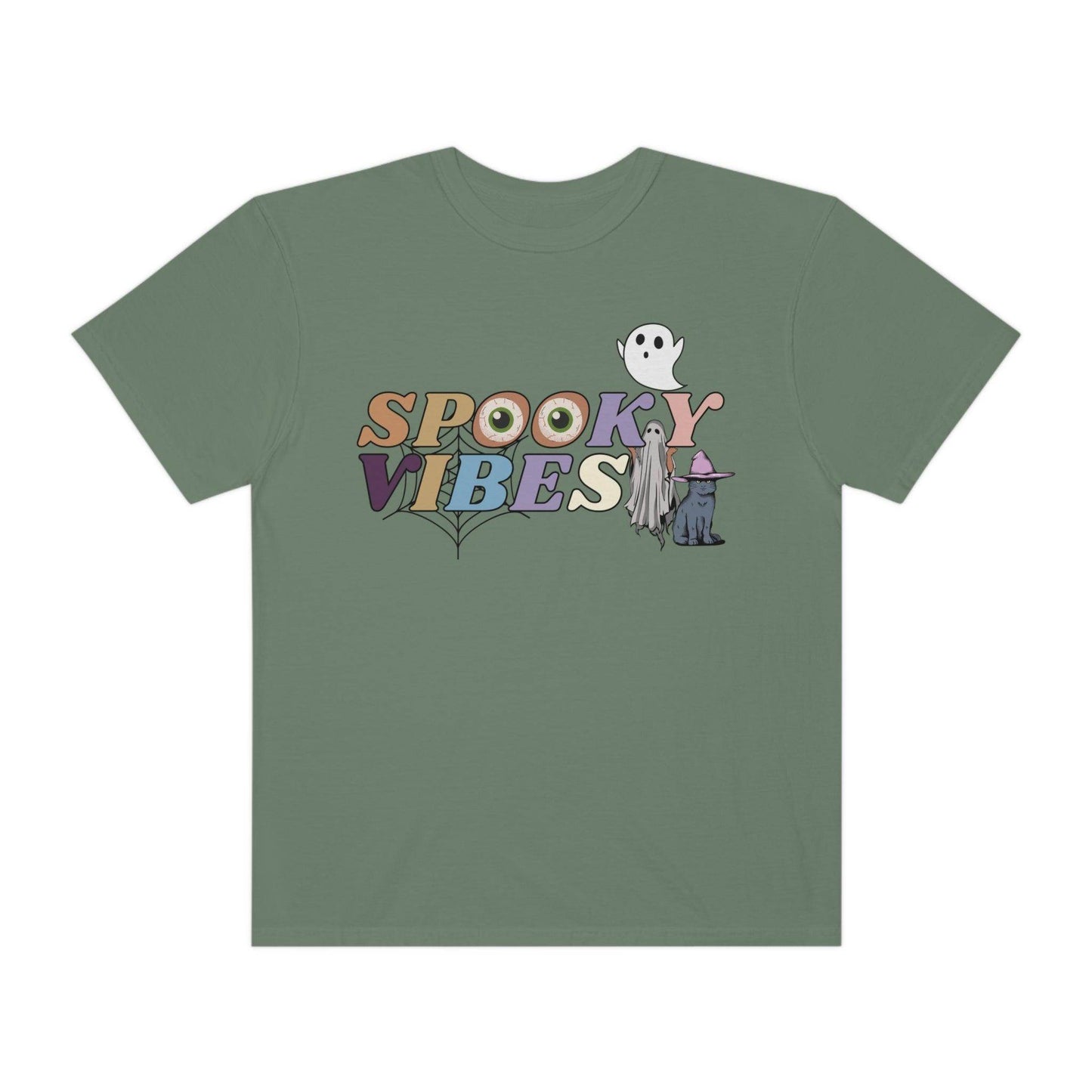 Retro Halloween Tshirt, Spooky Vibes Shirt, Vintage Shirt Halloween Shirt - Giftsmojo