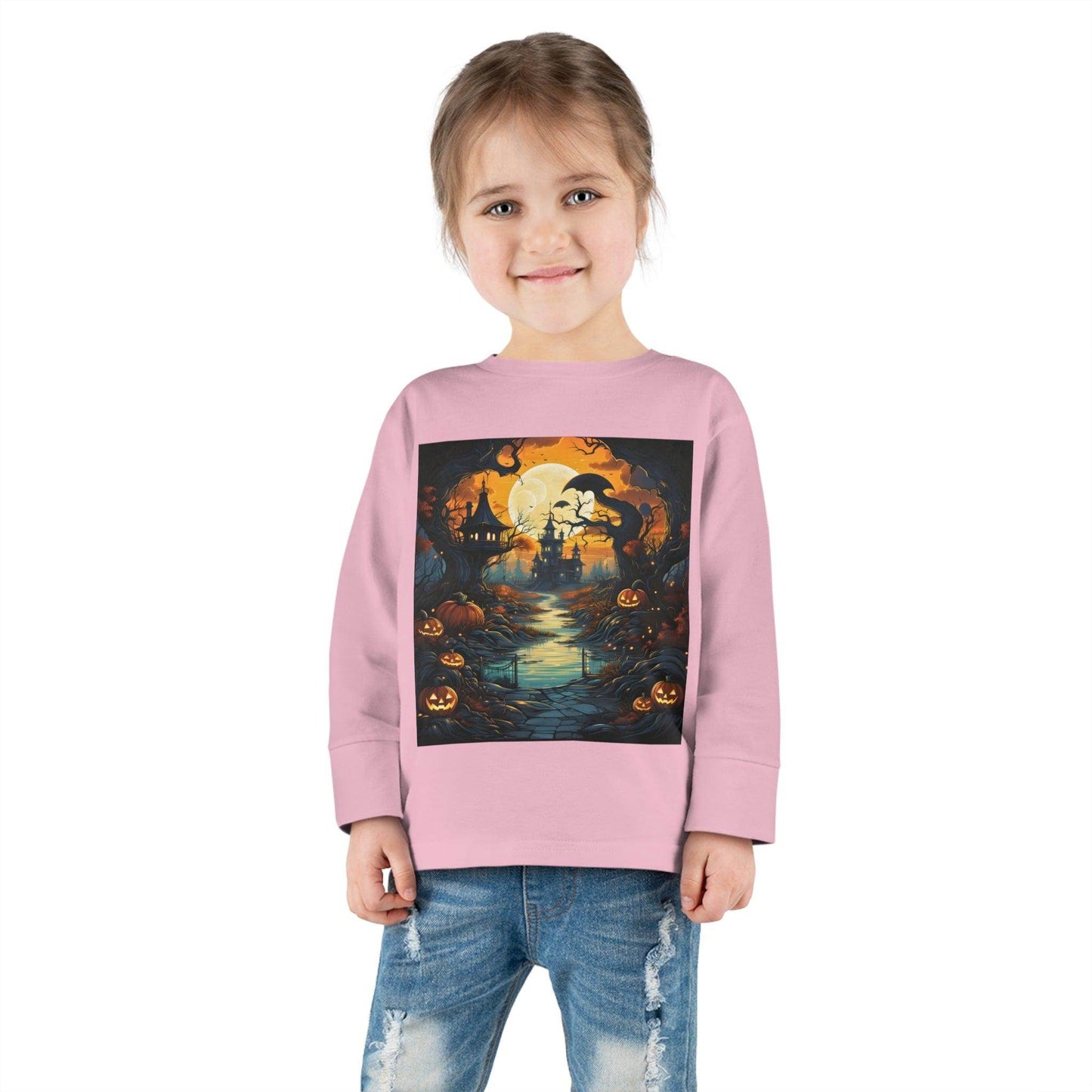 Toddler Halloween Costume Toddler Costume Long Sleeve Tee Happy Halloween Kids Costume - Giftsmojo
