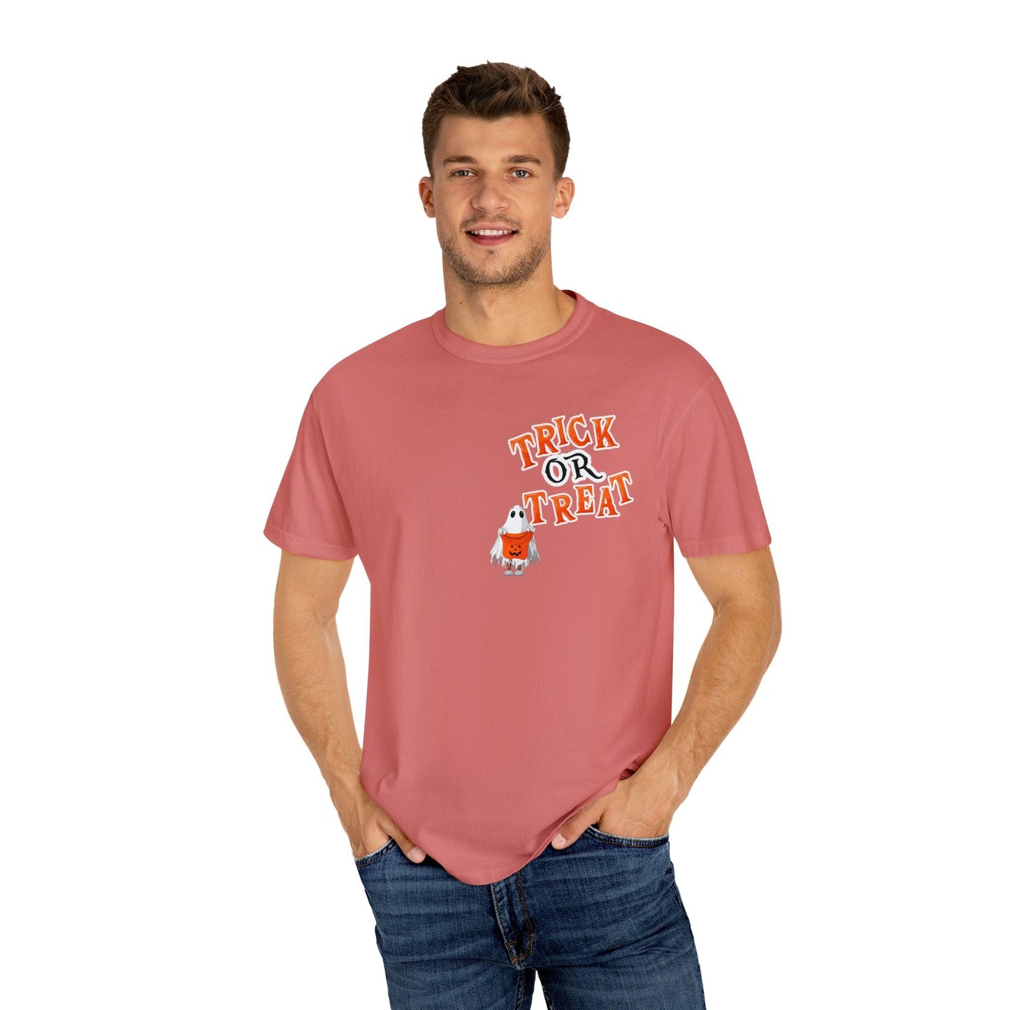 Retro Halloween Tshirt, Trick or Treat Shirt Vintage Shirt Halloween Shirt Cute Spooky Shirt, Halloween Gift Halloween T-shirt
