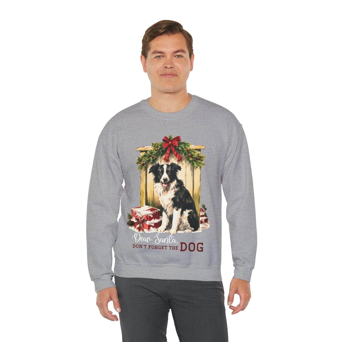 Dear Santa Don't Forget the Dog Christmas Sweatshirt Christmas on The Farm Sweatshirt Christmas Farm Sweatshirt Christmas Sweater Trendy Christmas Shirt Farmers - Giftsmojo