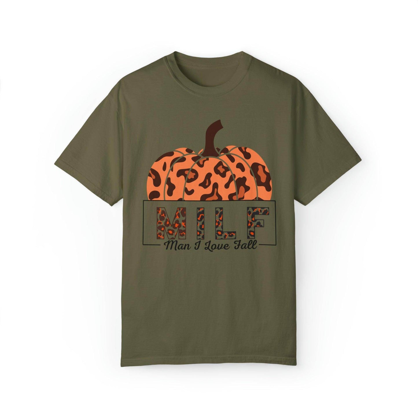 Man I love Fall Gift for Fall Funny fall shirts gift Pumpkin comfort colors - Giftsmojo