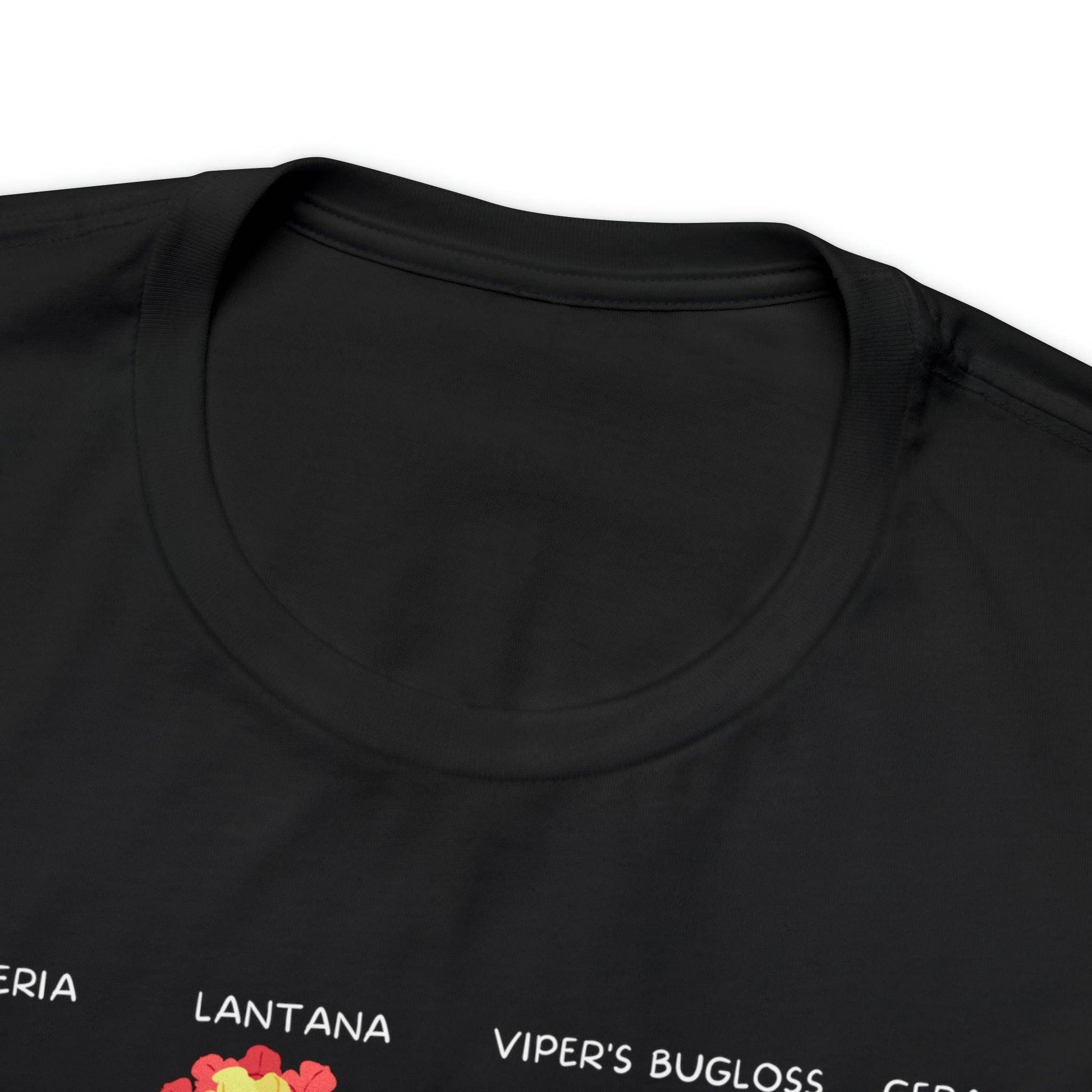 Wildflower Tshirt, Flower Shirt, Types of Flowers Shirt, Floral Tshirt, Gift for Women, Ladies Shirts Best Friend Gift, Plant Mom Nature Tee - Giftsmojo