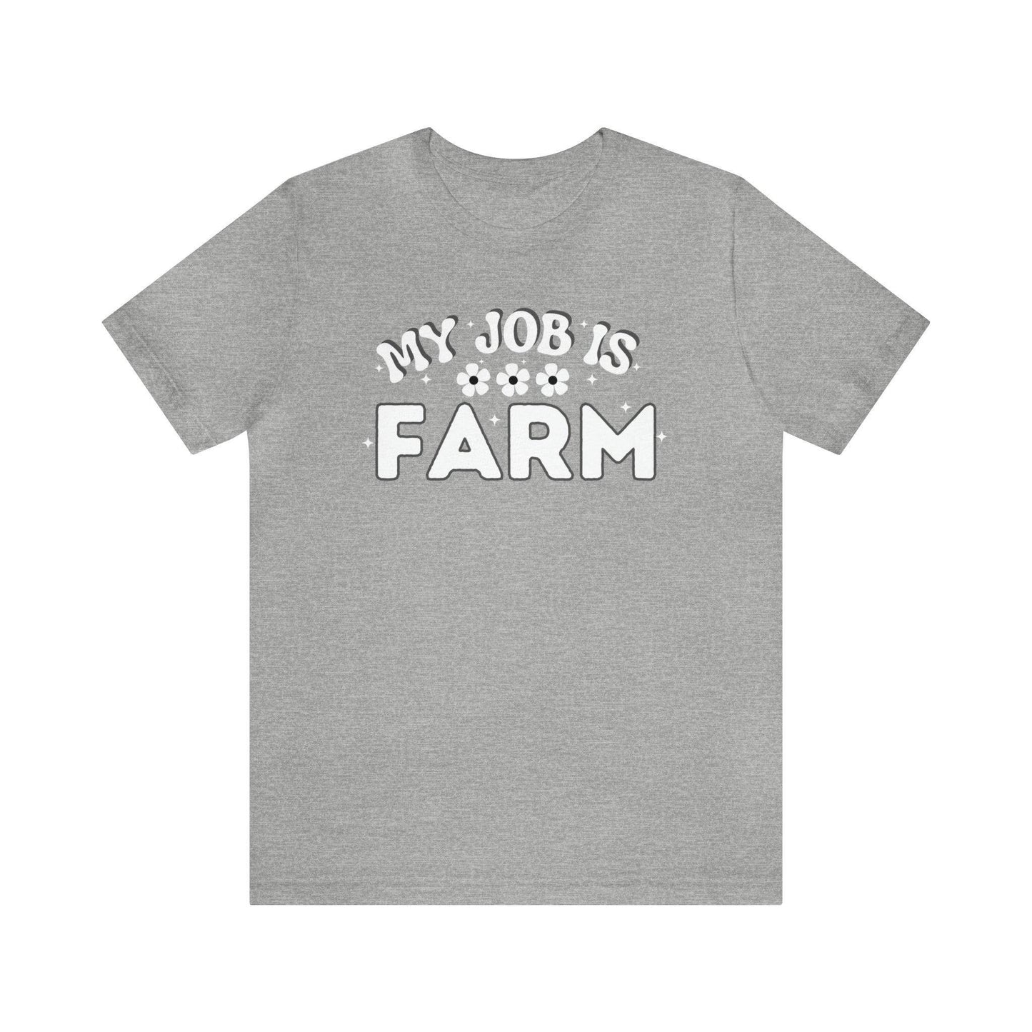 My Job is Farm Shirt Farmer Shirt Farming Shirt Homestead Gardening Shirt Farmers, Farmhand, Livestock Farmer, Crop Grower Horticulturist, Animal Scientist, Agricultural Engineer Environmental Scientist,  - Giftsmojo